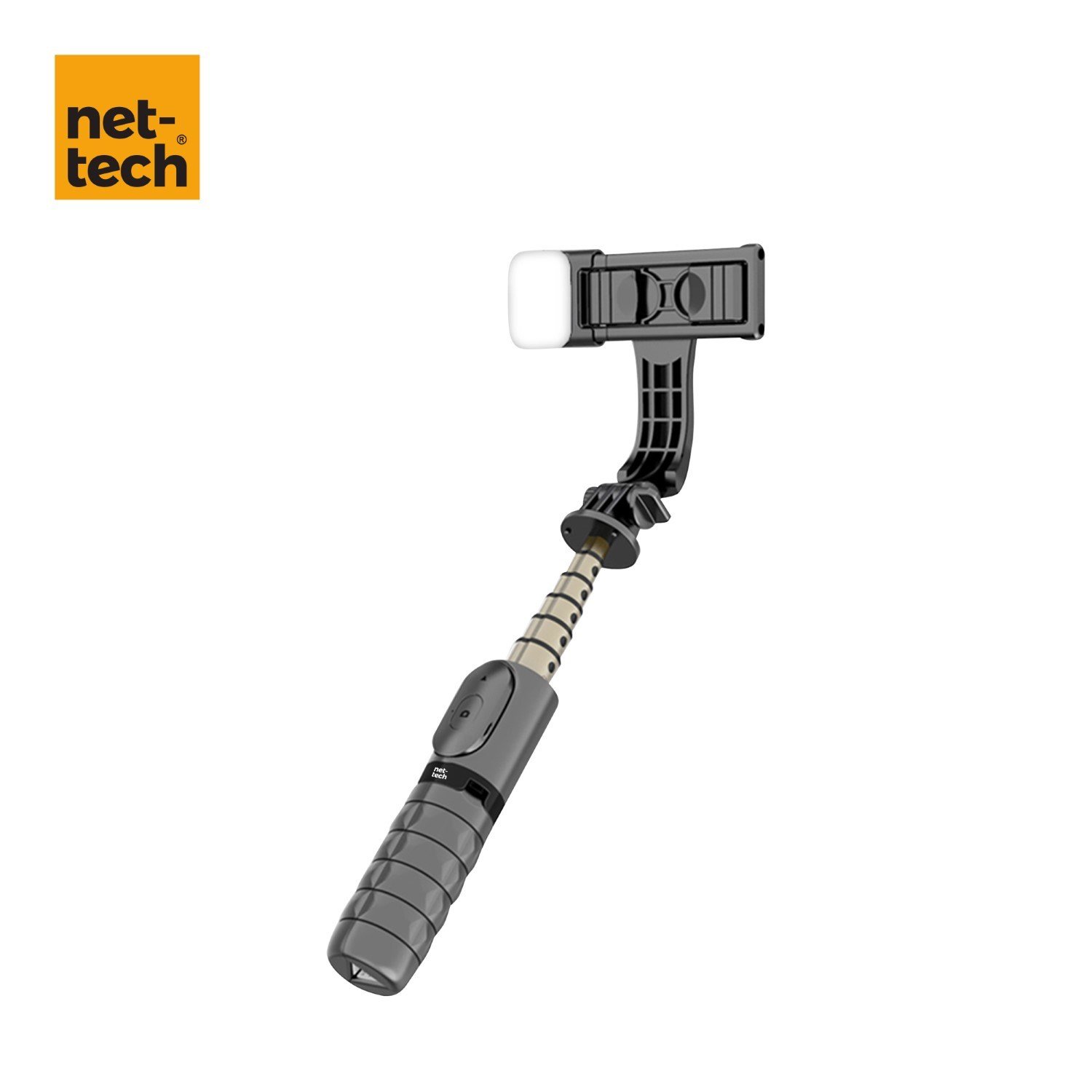 Nettech NT-MT05 Taşınabilir Selfie Çubuk Işıklı Tripod NT-107457