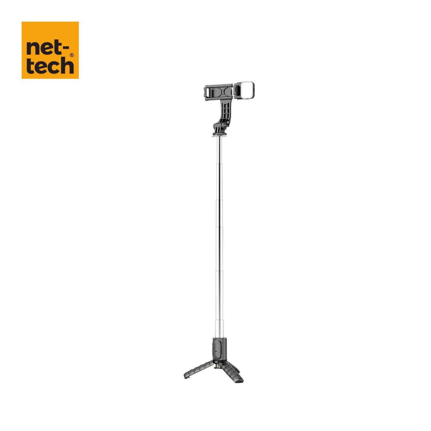 Nettech NT-MT05 Taşınabilir Selfie Çubuk Işıklı Tripod NT-107457