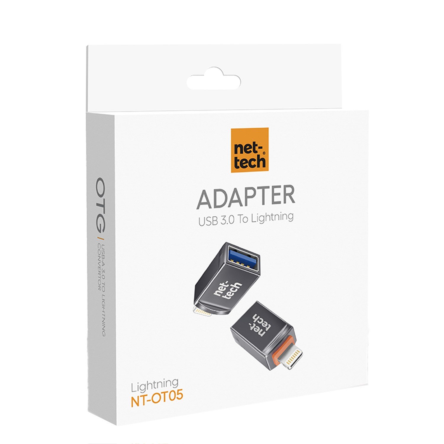 Nettech NT-OT05 USB To Lightning Dönüştürücü NT-100957
