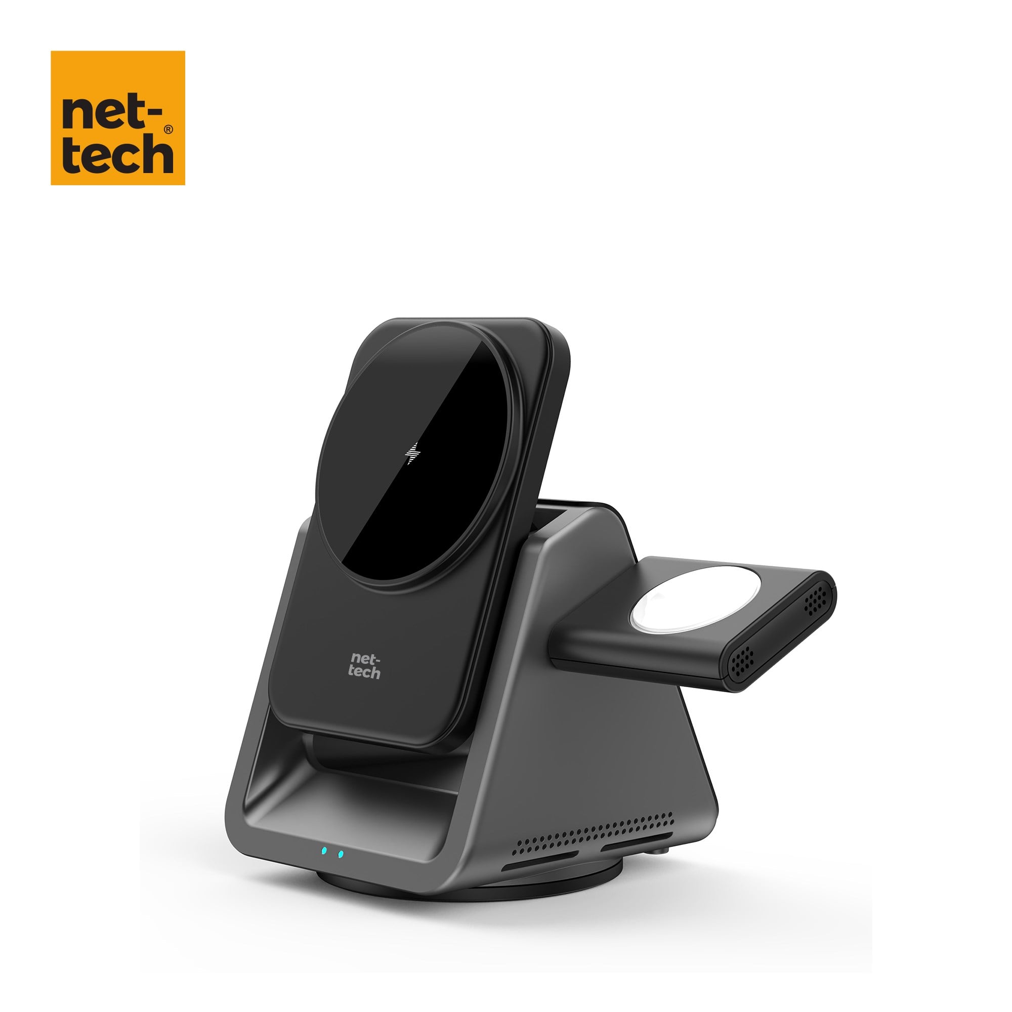 Nettech NT-WCH05 3 in 1 15W Kablosuz Wireless Şarj NT-WCH05