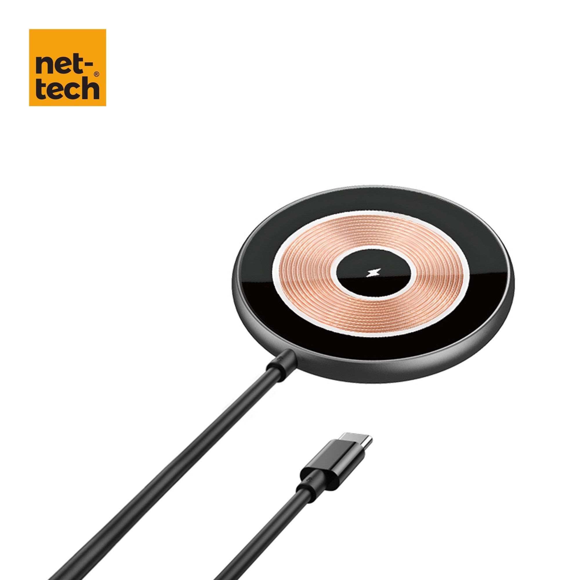 Nettech NT-WCH06 PD Magsafe 15W Kablosuz Wireless Şarj NT-WCH06