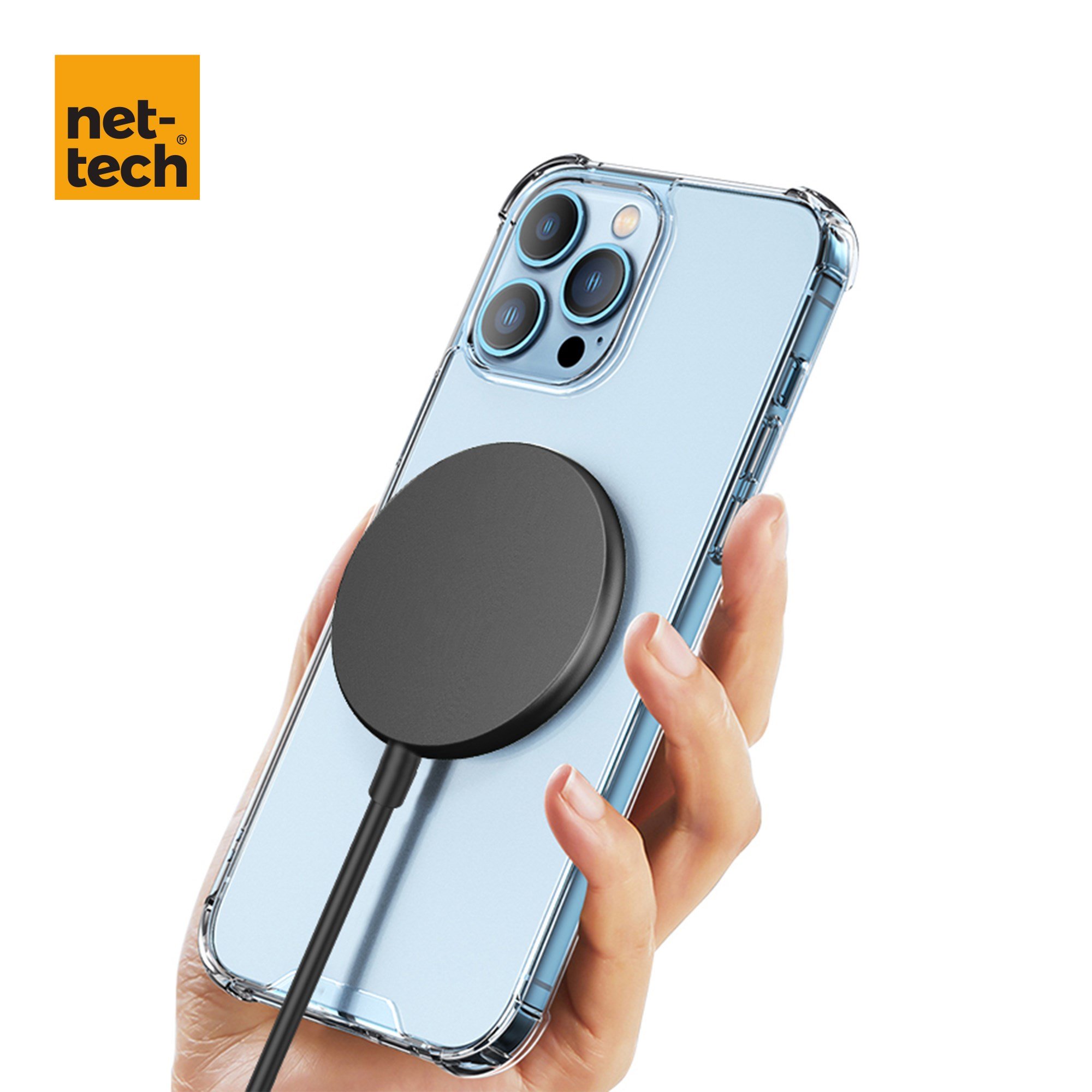 Nettech NT-WCH06 PD Magsafe 15W Kablosuz Wireless Şarj NT-WCH06
