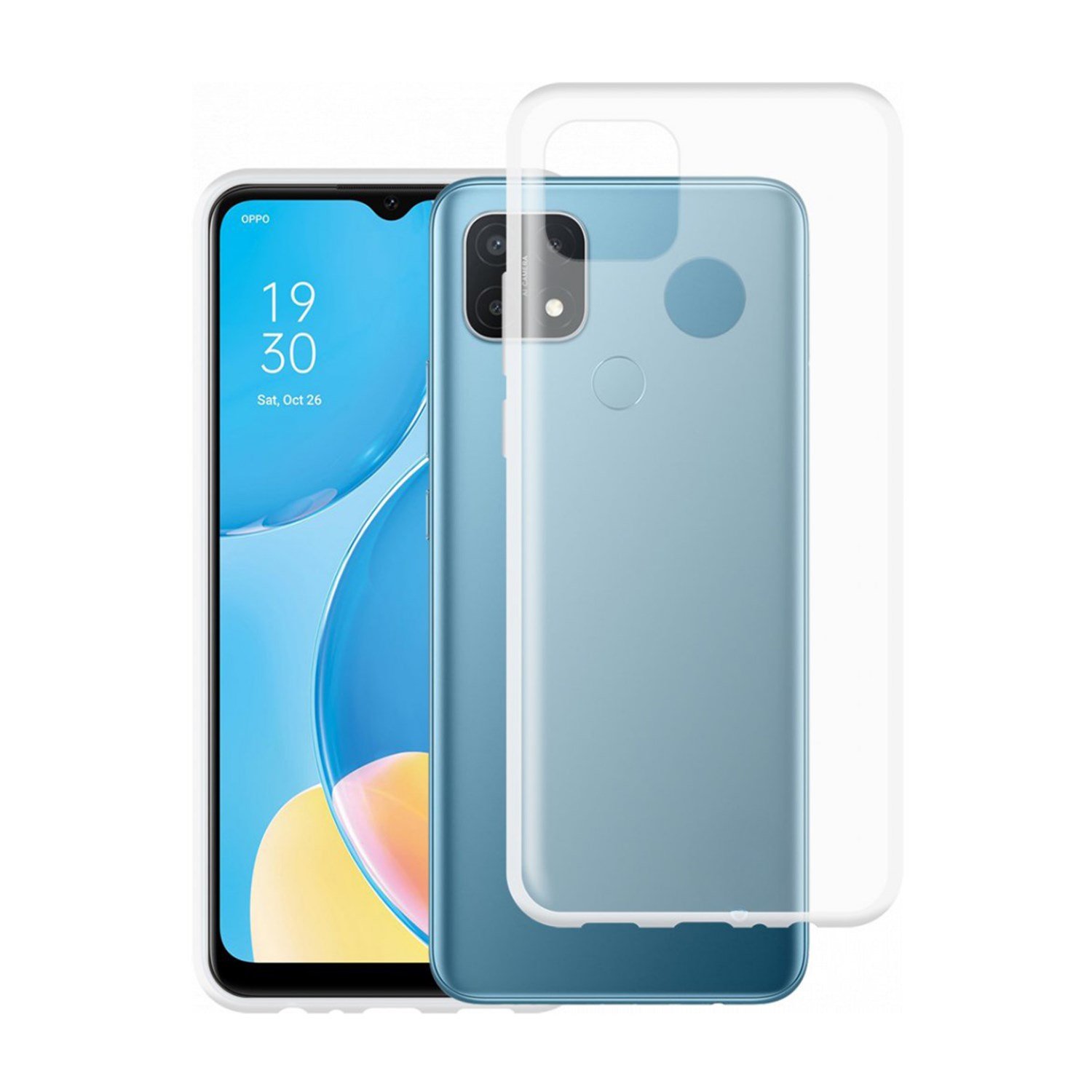 Nettech Oppo A15 Uyumlu Lüx Seri Kamera Korumalı Arka Koruma Kılıf NT-87122