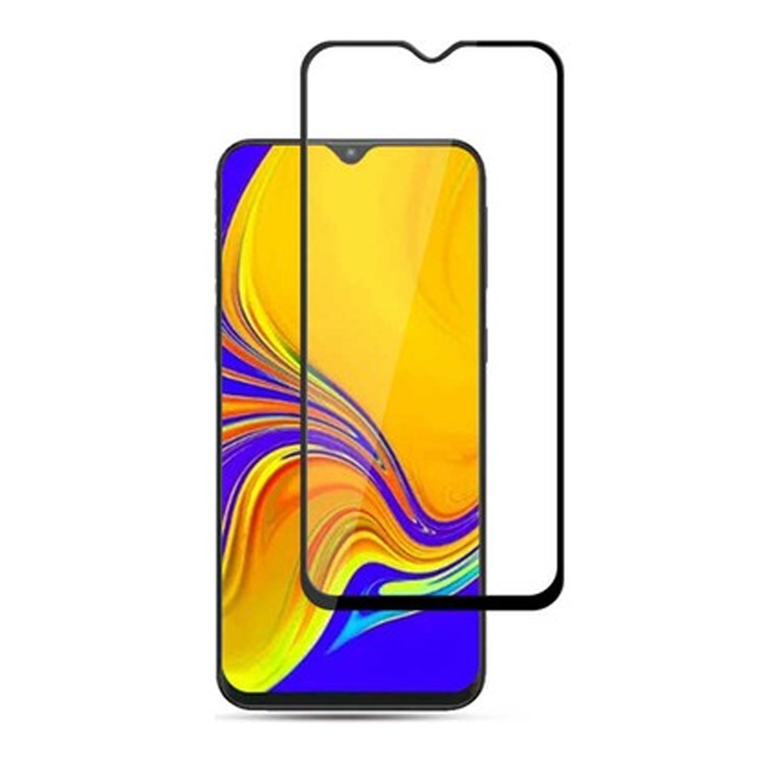 Nettech Oppo A15s Uyumlu 5D Glas Full Cam Koruyucu NT-98509