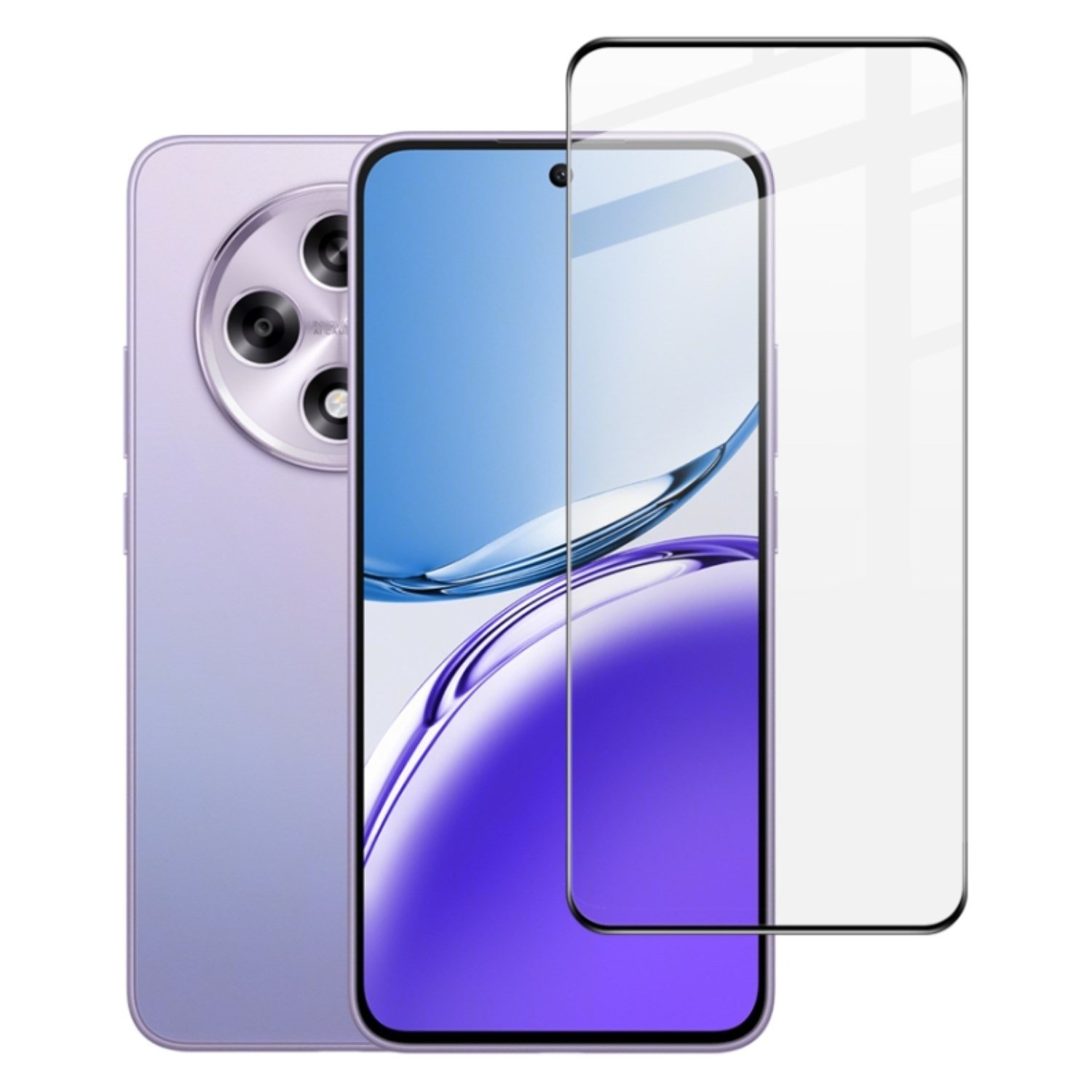 Nettech Oppo A3 Uyumlu 5D Glas Full Cam Koruyucu NT-115797