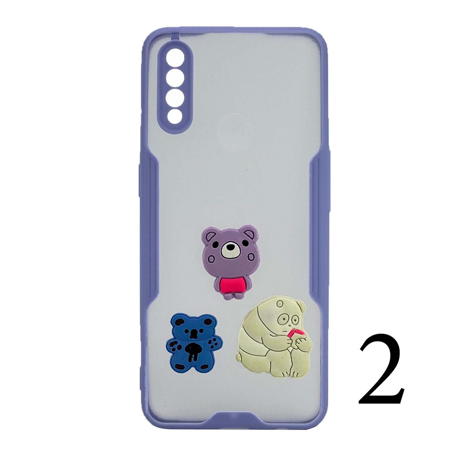 Nettech Oppo A31 2020 Uyumlu Maskot Seri Arka Koruma Kılıf NT-106258