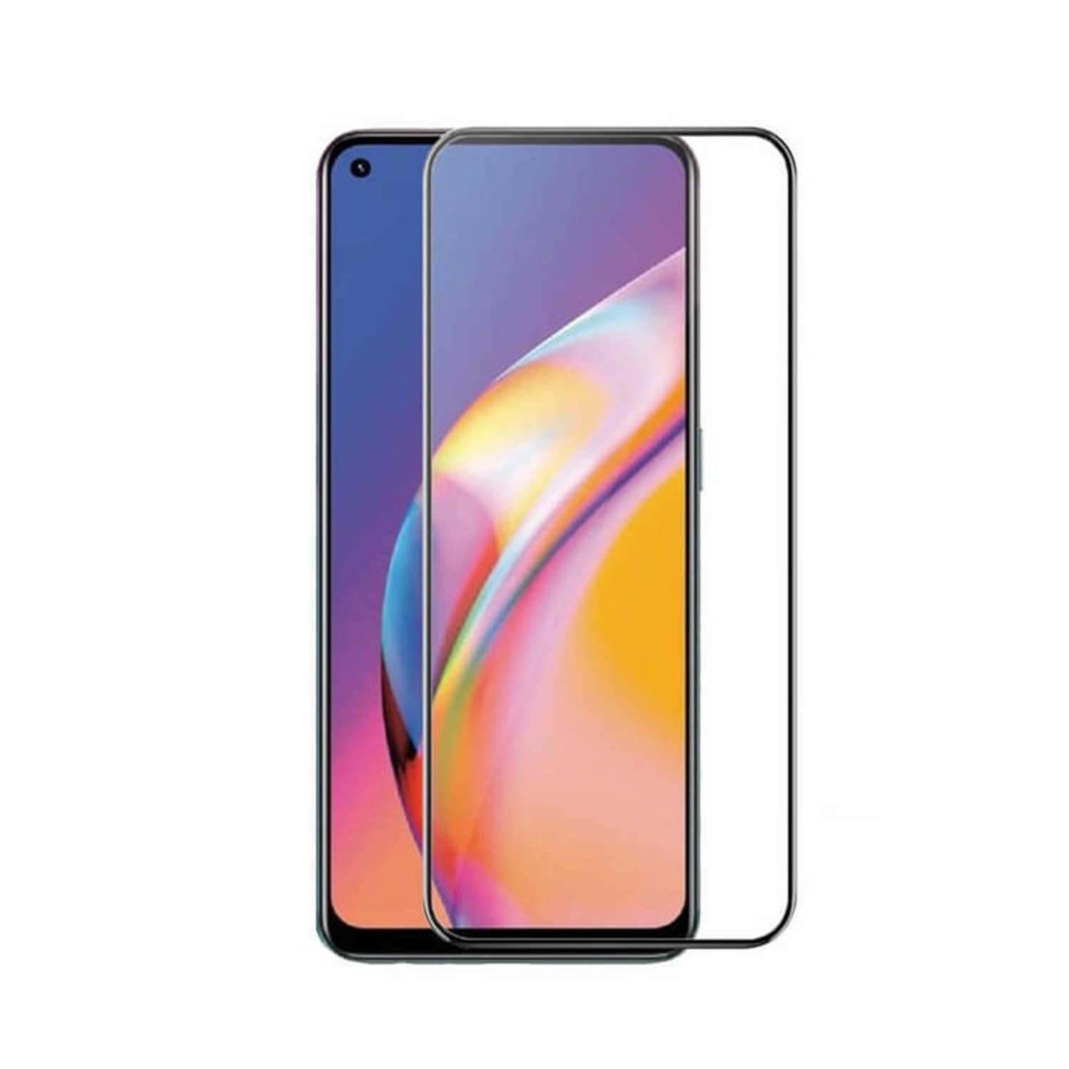 Nettech Oppo A55 Uyumlu 5D Glas Full Cam Koruyucu NT-110714
