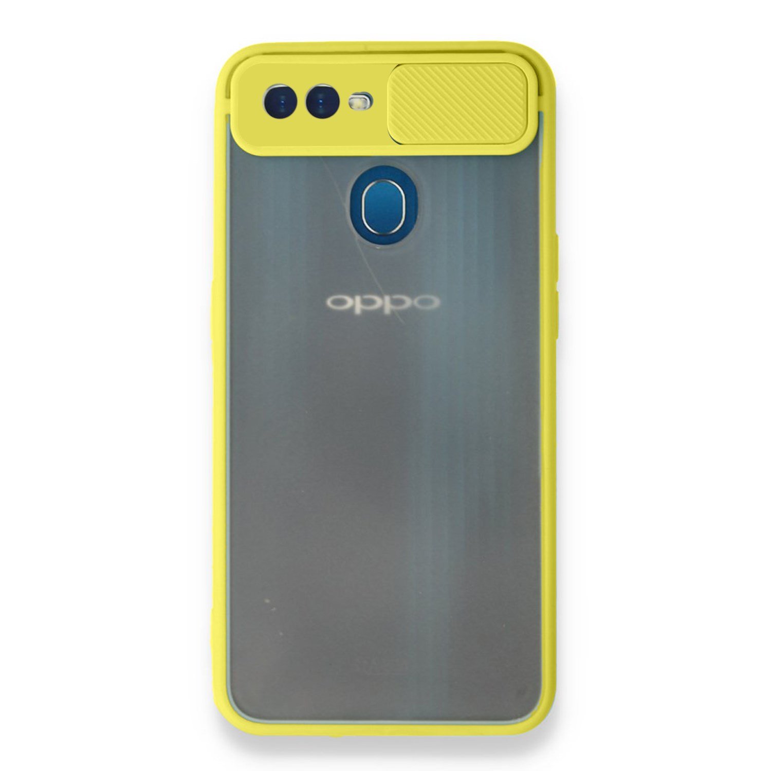Nettech Oppo A5s Uyumlu Platin Kamera Kızaklı Arka Koruma Kılıf NT-86883