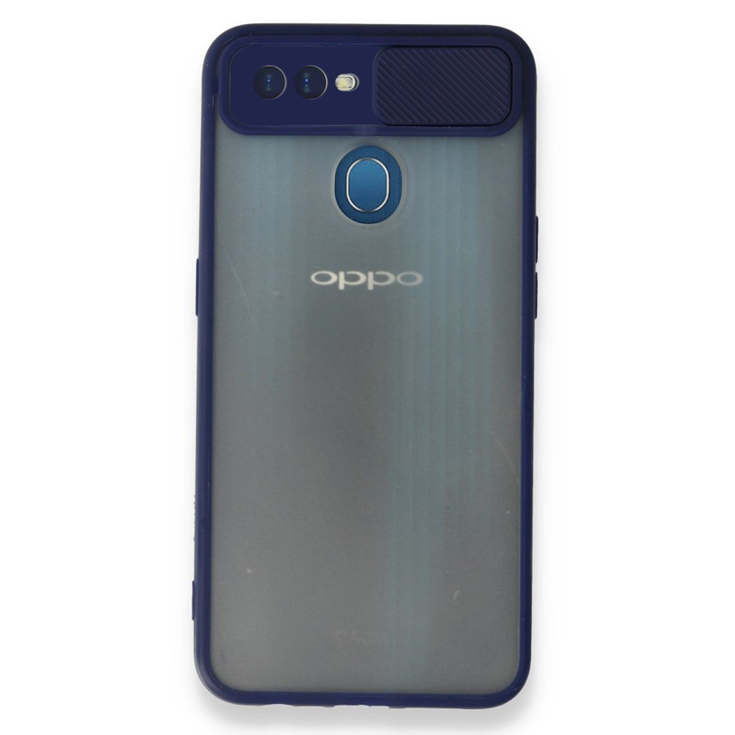 Nettech Oppo A5s Uyumlu Platin Kamera Kızaklı Arka Koruma Kılıf NT-86883