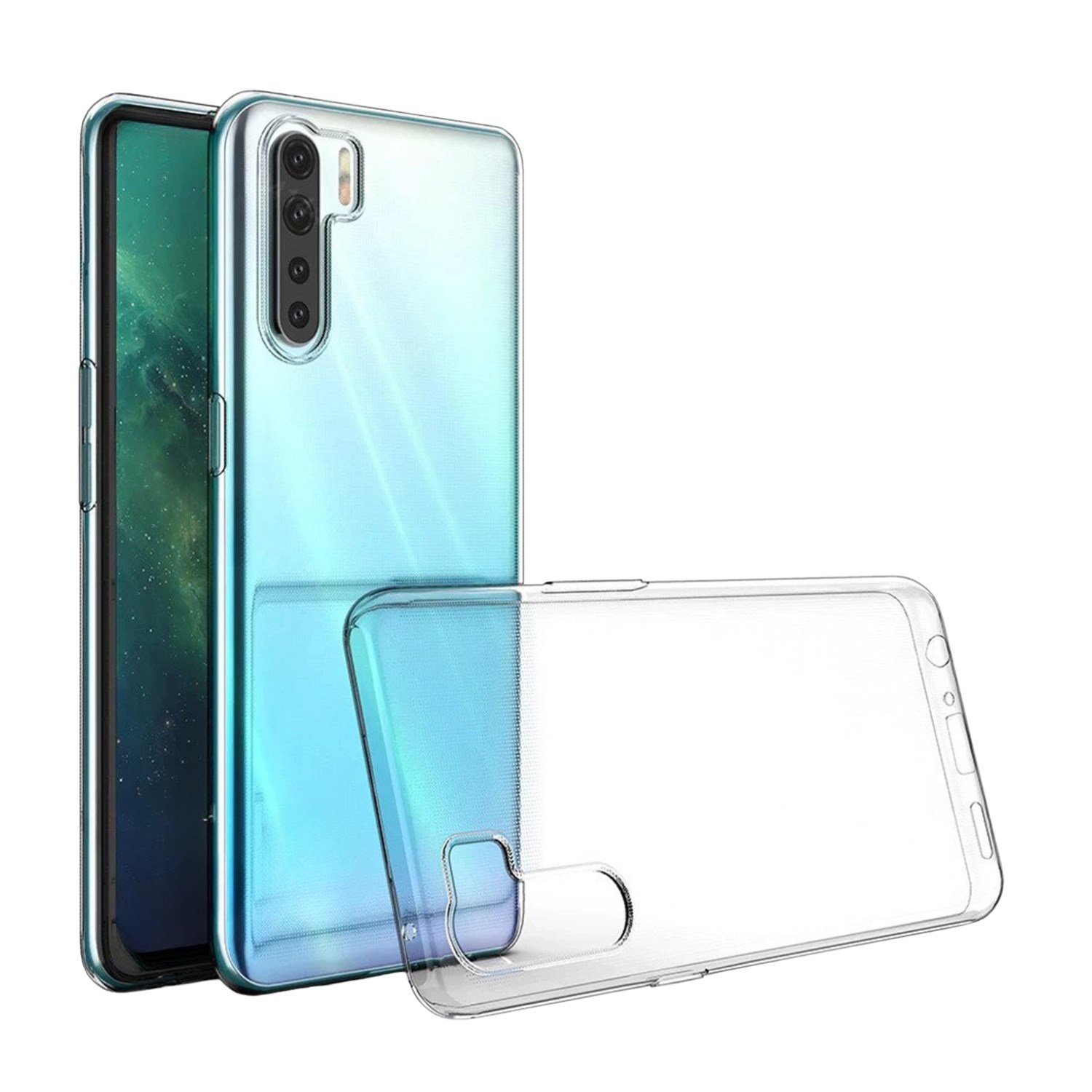 Nettech Oppo A91 Uyumlu Lüx Seri Arka Koruma Kılıf VR-6400