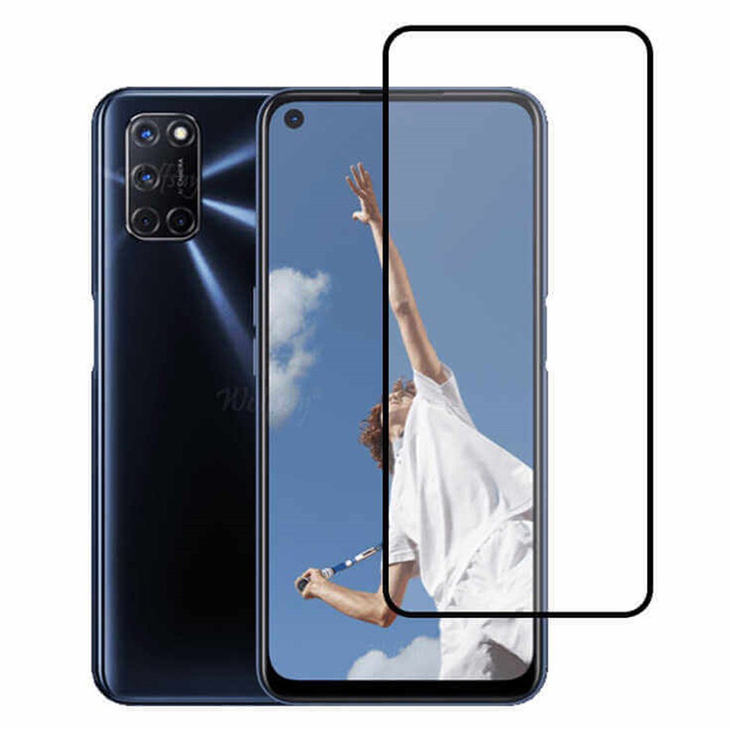 Nettech Oppo A92 Uyumlu Ön Koruma Mat Seramik Nano Ekran Koruyucu NT-88523