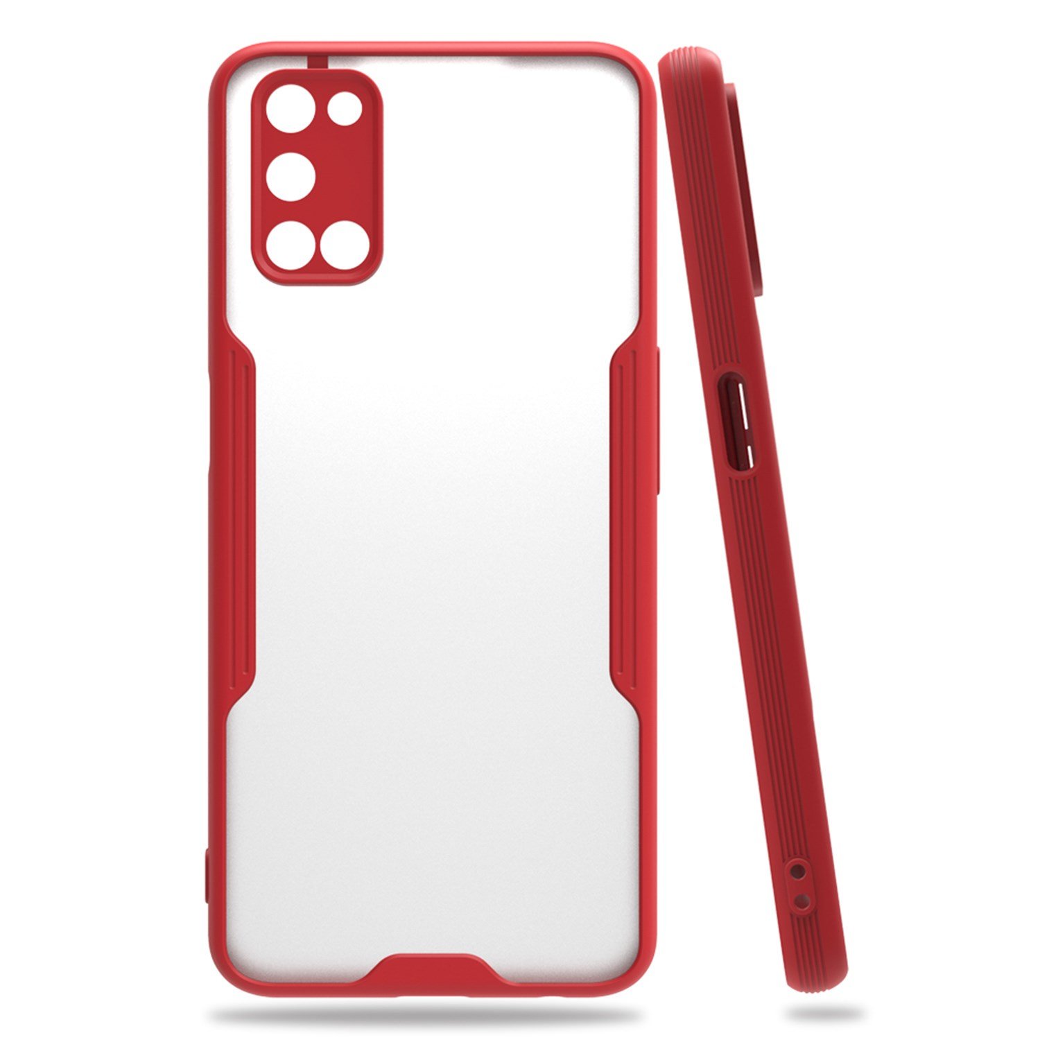 Nettech Oppo A92 Uyumlu Platin Seri Arka Koruma Kılıf NT-86554
