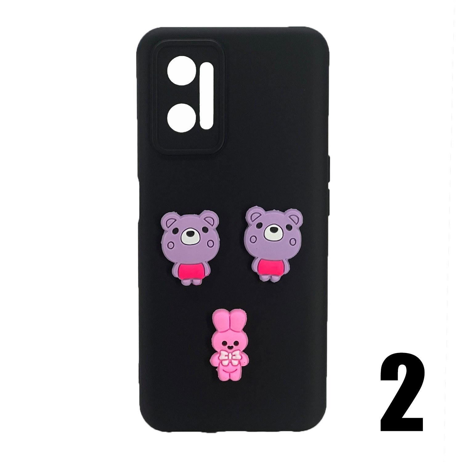 Nettech Oppo A96 Uyumlu Maskot Seri Arka Koruma Kılıf NT-106216