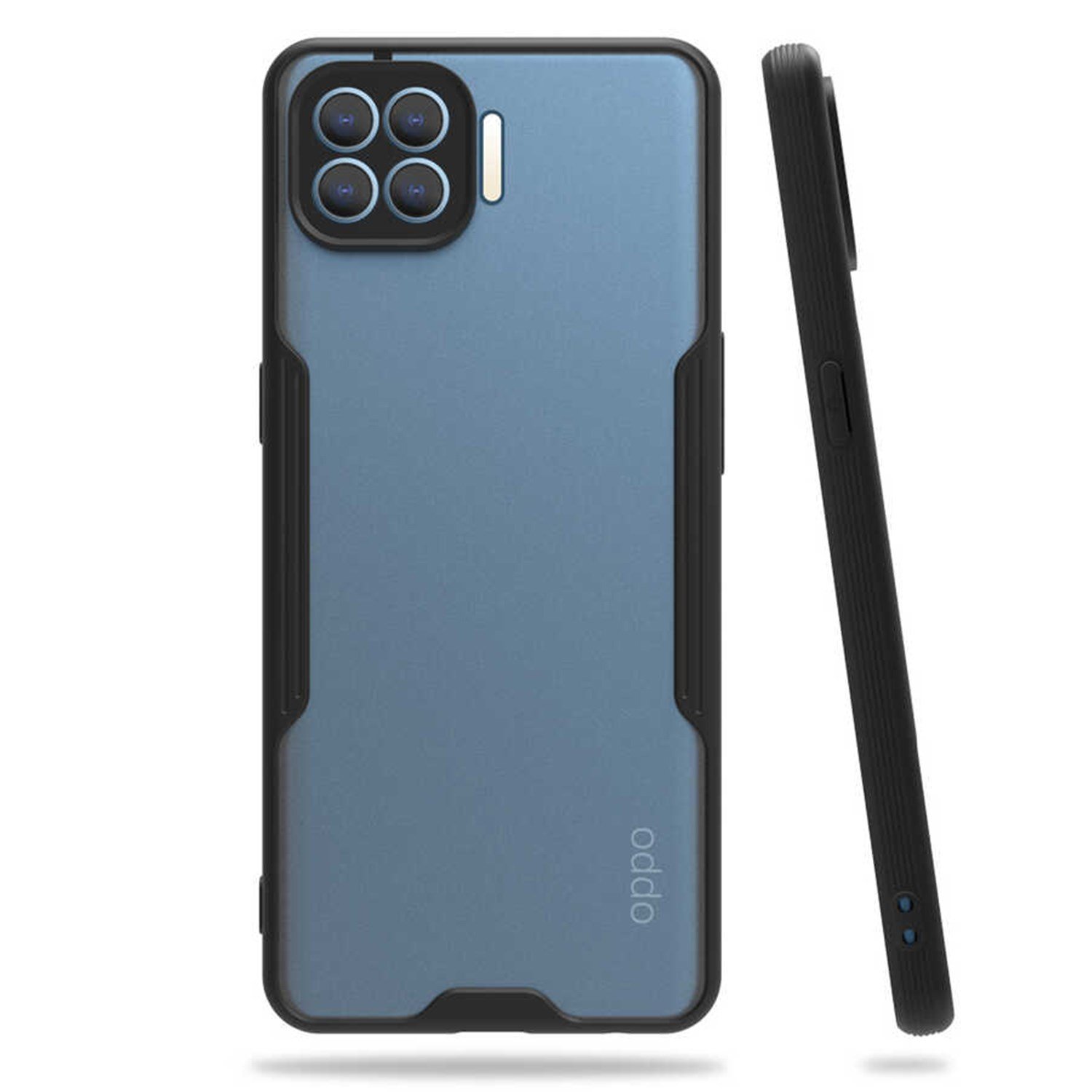 Nettech Oppo Reno 4 Lite Uyumlu Platin Seri Arka Koruma Kılıf NT-84377