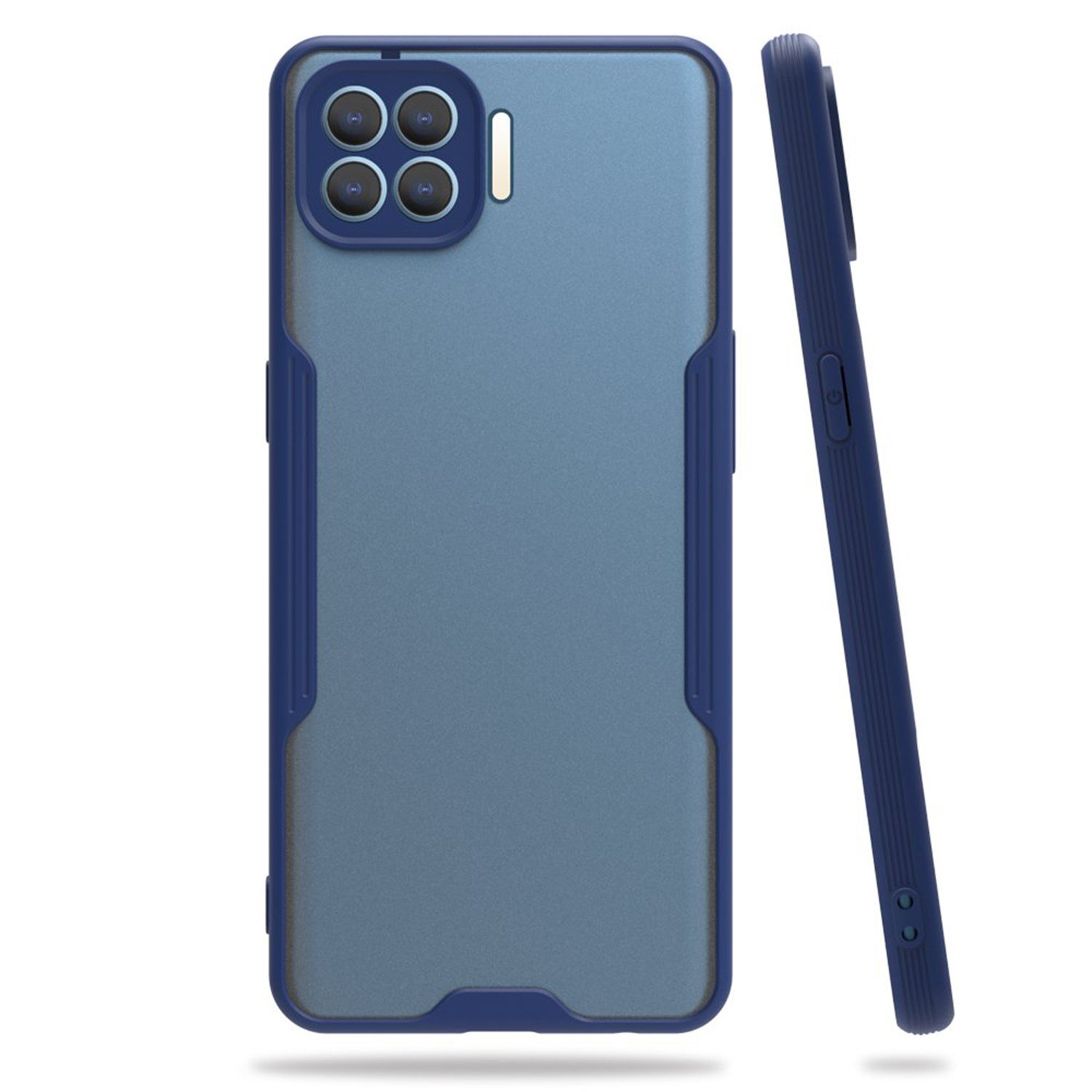 Nettech Oppo Reno 4 Lite Uyumlu Platin Seri Arka Koruma Kılıf NT-84377