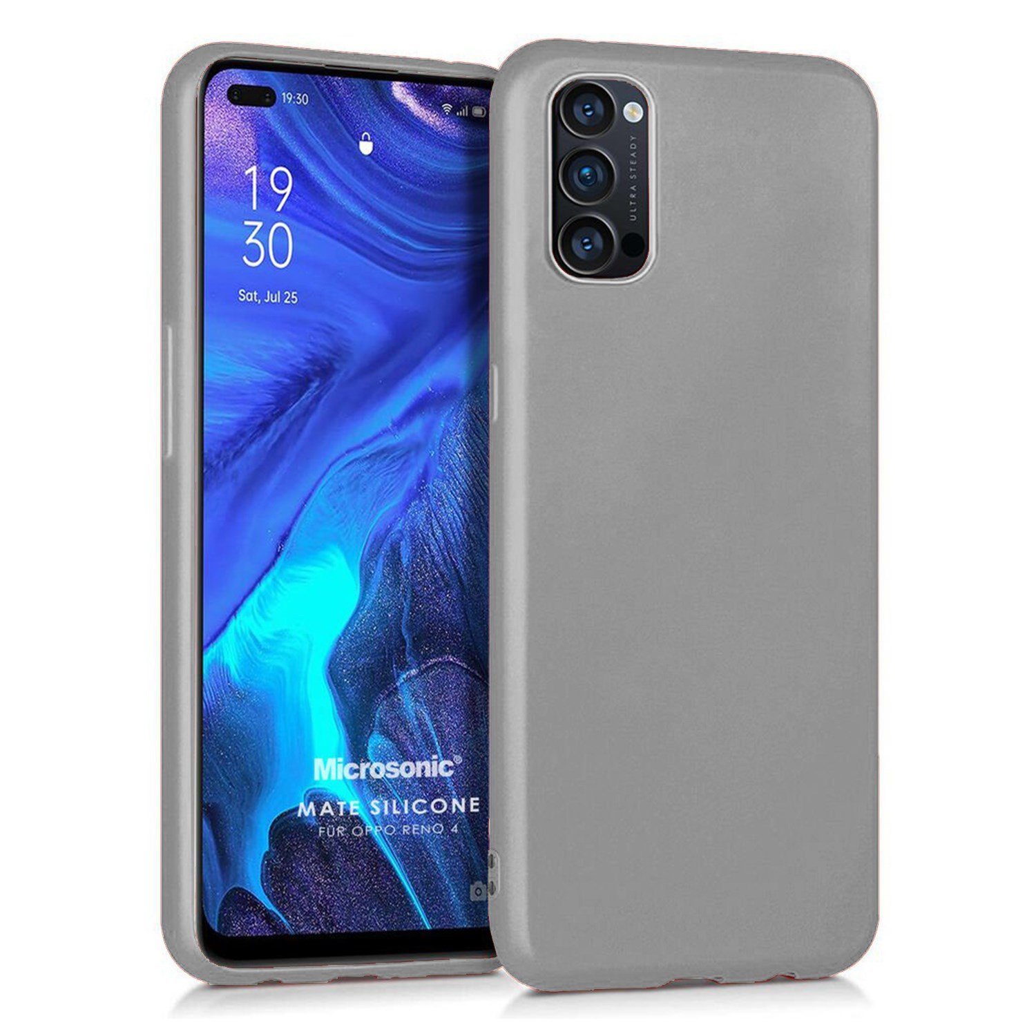 Nettech Oppo Reno 4 Uyumlu Nano Arka Koruma Kılıf NT-87558