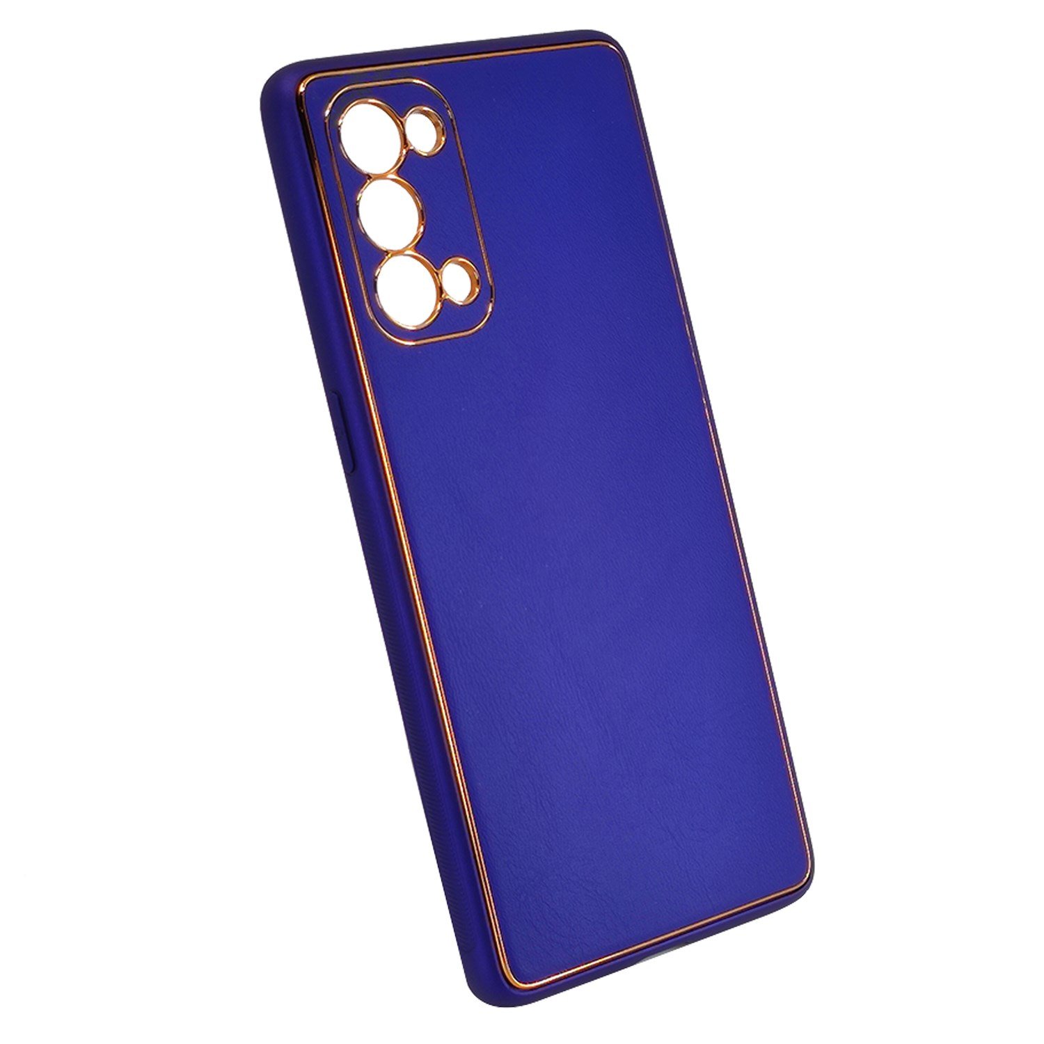 Nettech Oppo Reno 5 Pro Uyumlu Coco Leather Seri Arka Koruma Kılıf NT-93620