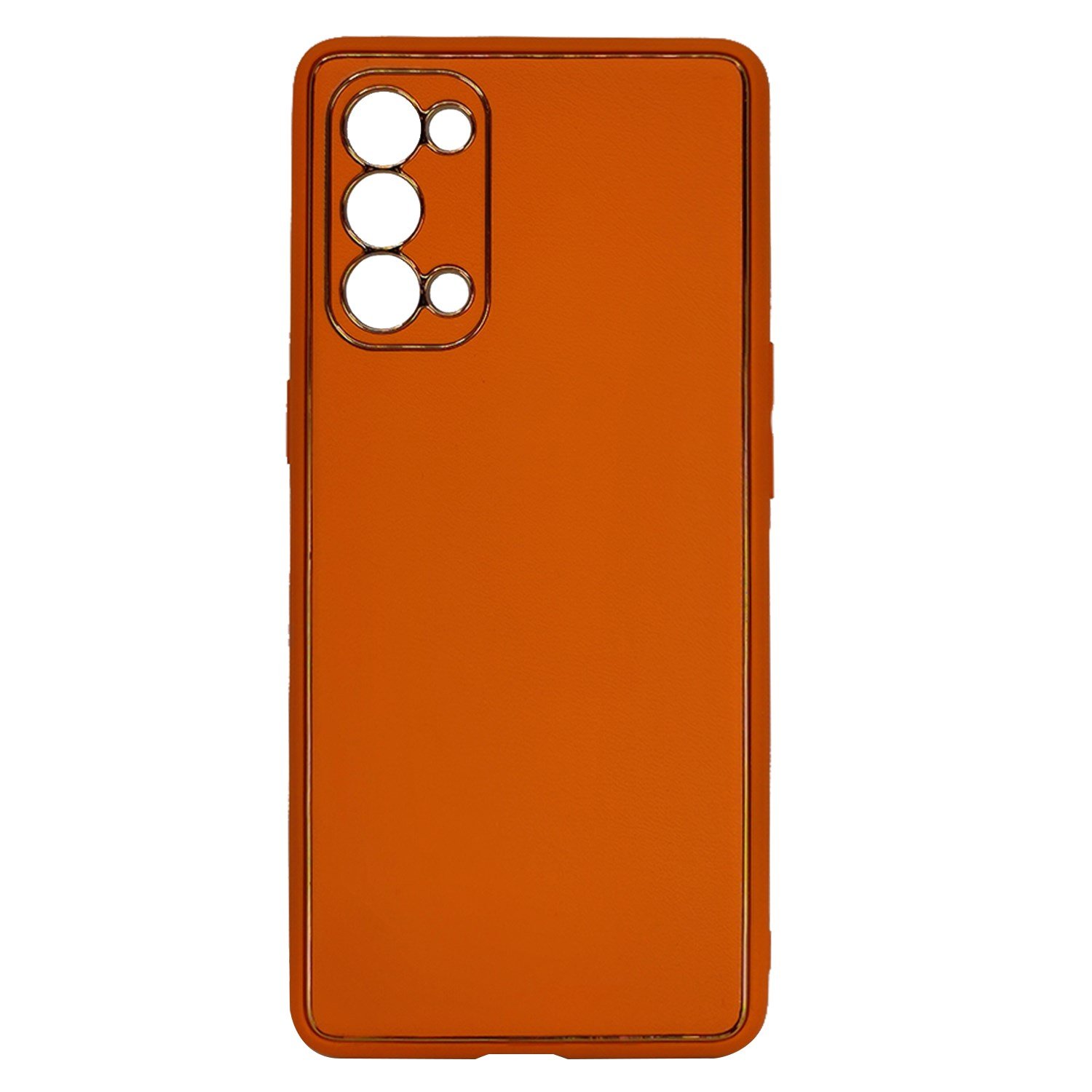 Nettech Oppo Reno 5 Pro Uyumlu Coco Leather Seri Arka Koruma Kılıf NT-93620