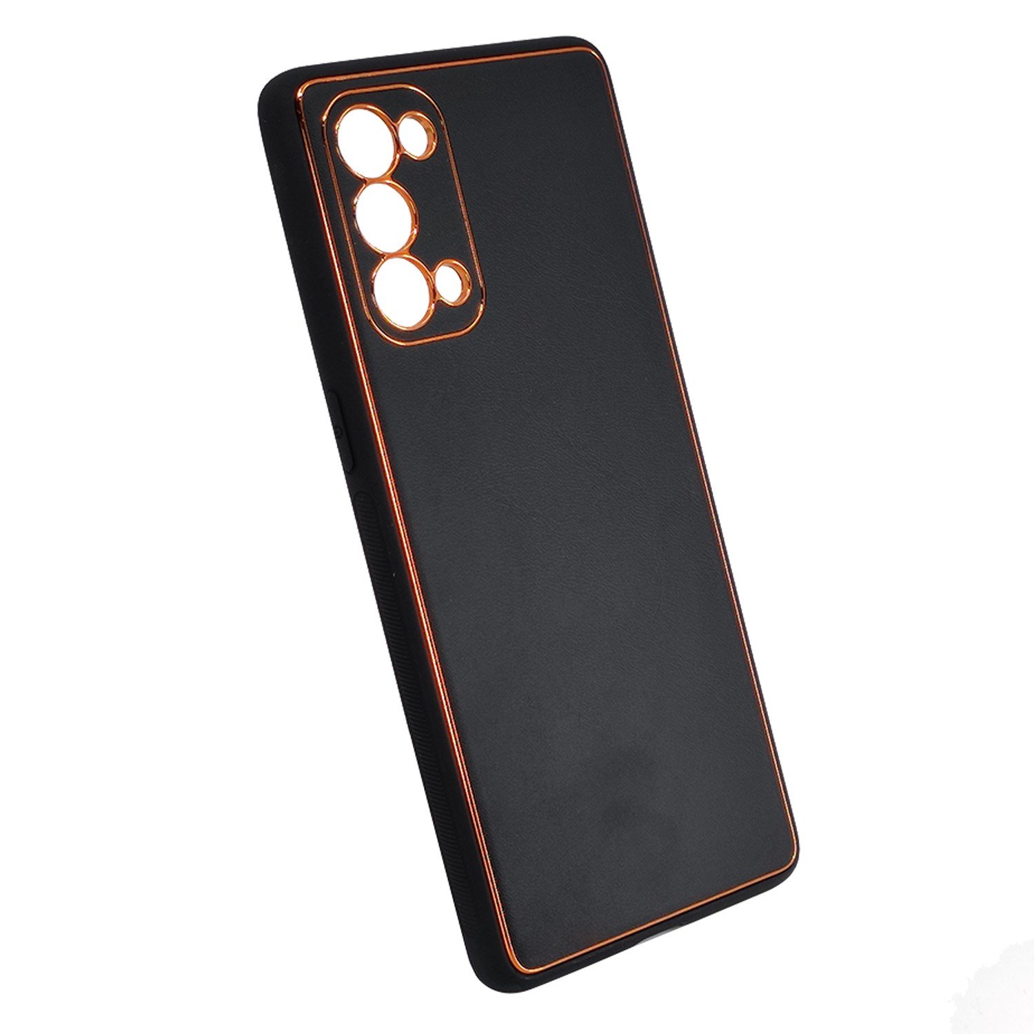 Nettech Oppo Reno 5 Pro Uyumlu Coco Leather Seri Arka Koruma Kılıf NT-93620