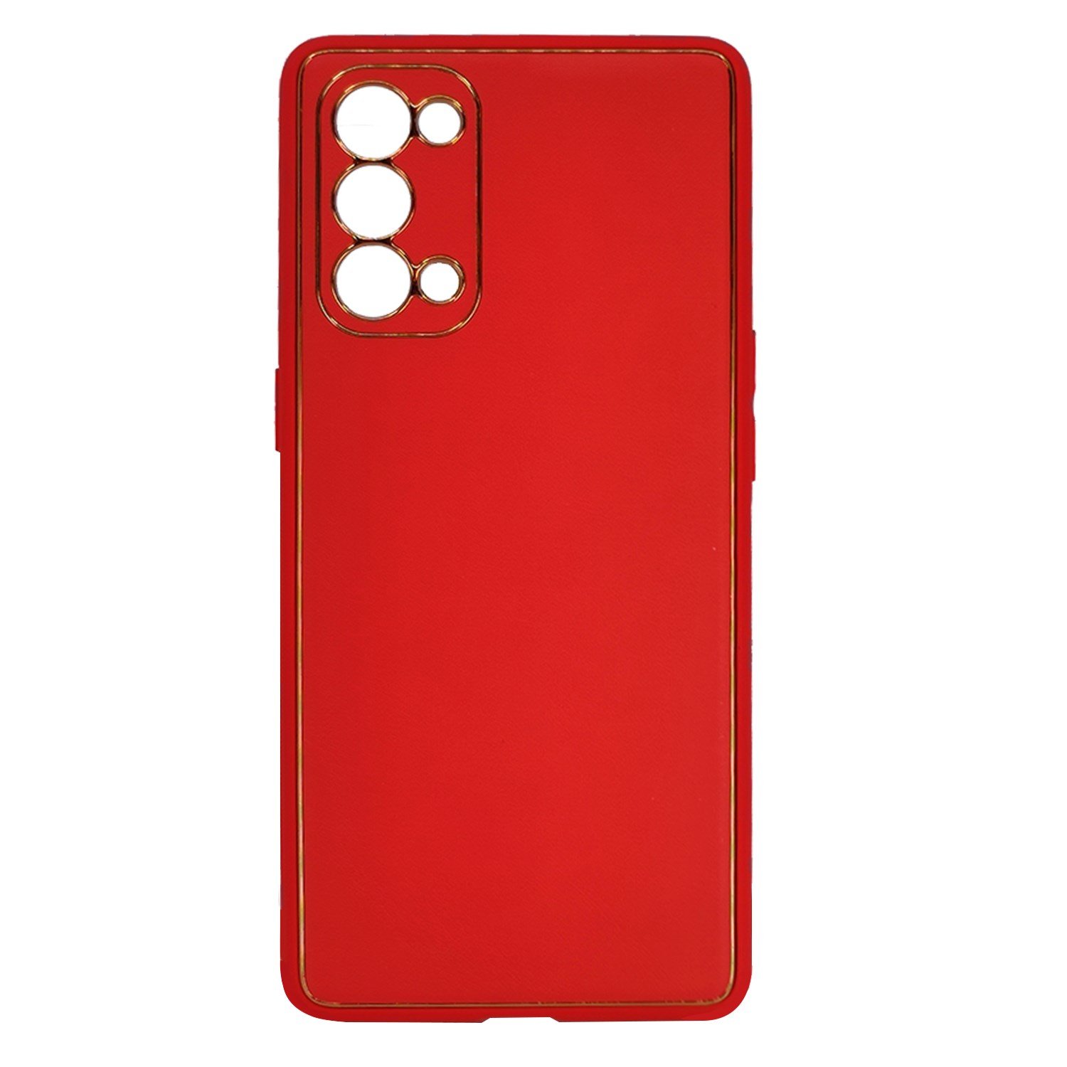 Nettech Oppo Reno 5 Pro Uyumlu Coco Leather Seri Arka Koruma Kılıf NT-93620