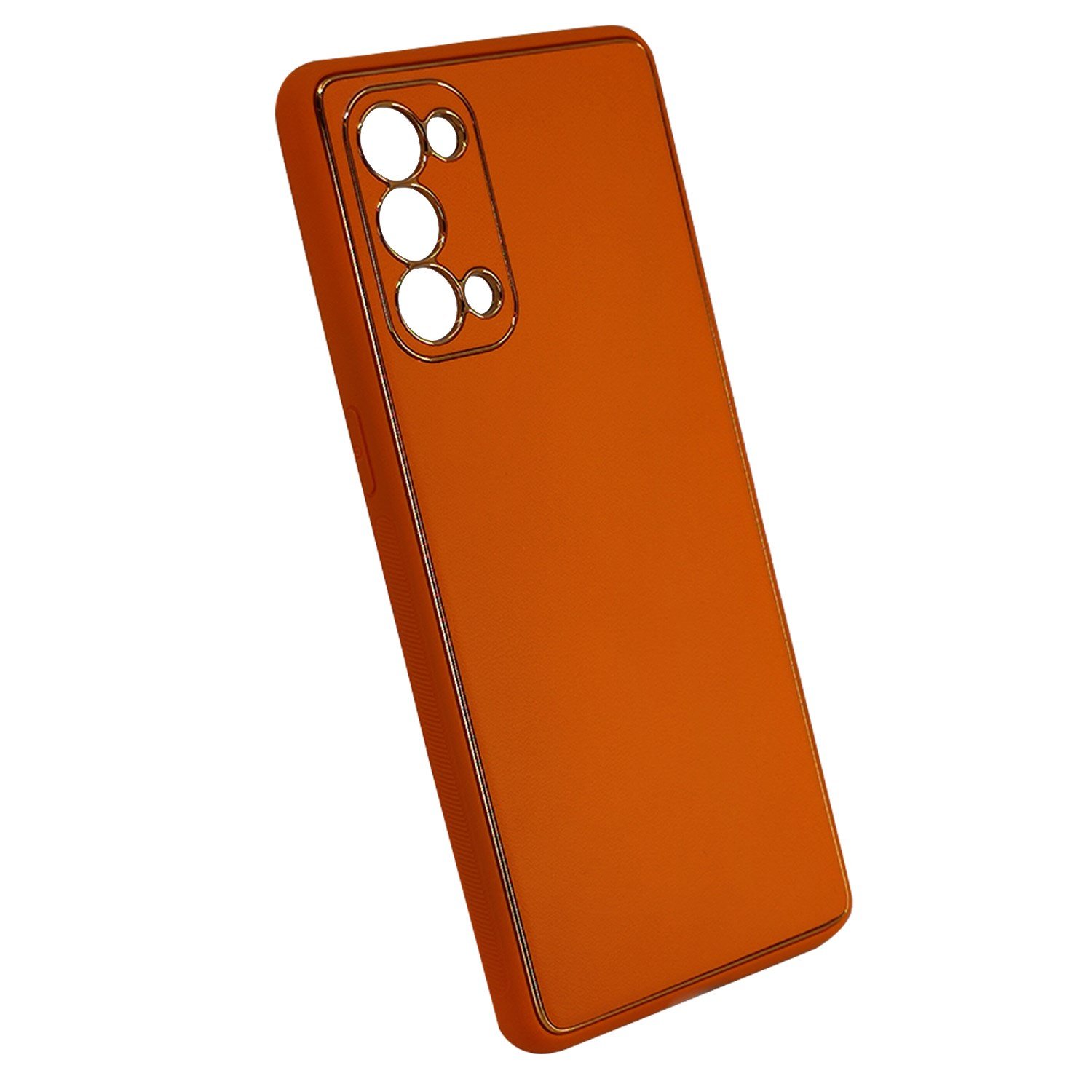 Nettech Oppo Reno 5 Pro Uyumlu Coco Leather Seri Arka Koruma Kılıf NT-93620