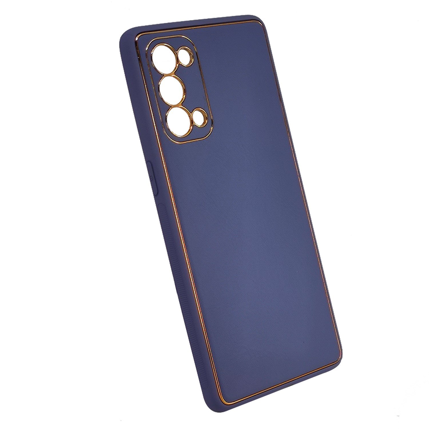 Nettech Oppo Reno 5 Pro Uyumlu Coco Leather Seri Arka Koruma Kılıf NT-93620