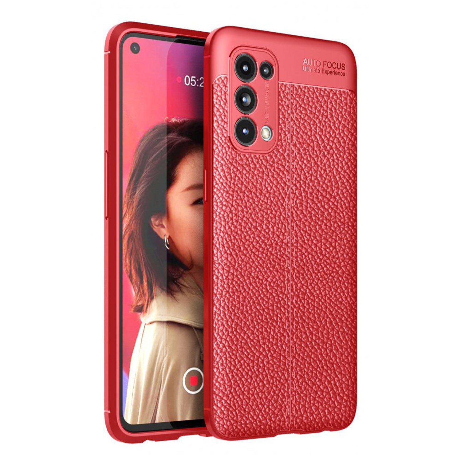 Nettech Oppo Reno 5 Uyumlu Focus Seri Arka Koruma Kılıf NT-85933