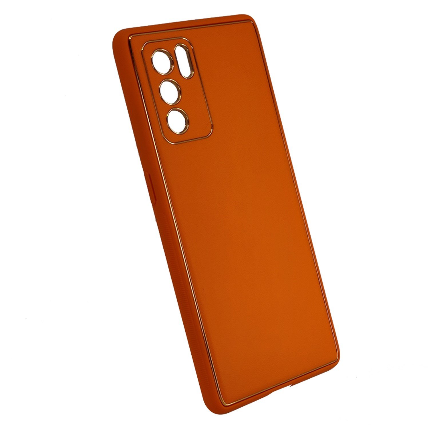 Nettech Oppo Reno 6 pro Uyumlu Coco Leather Seri Arka Koruma Kılıf NT-93629