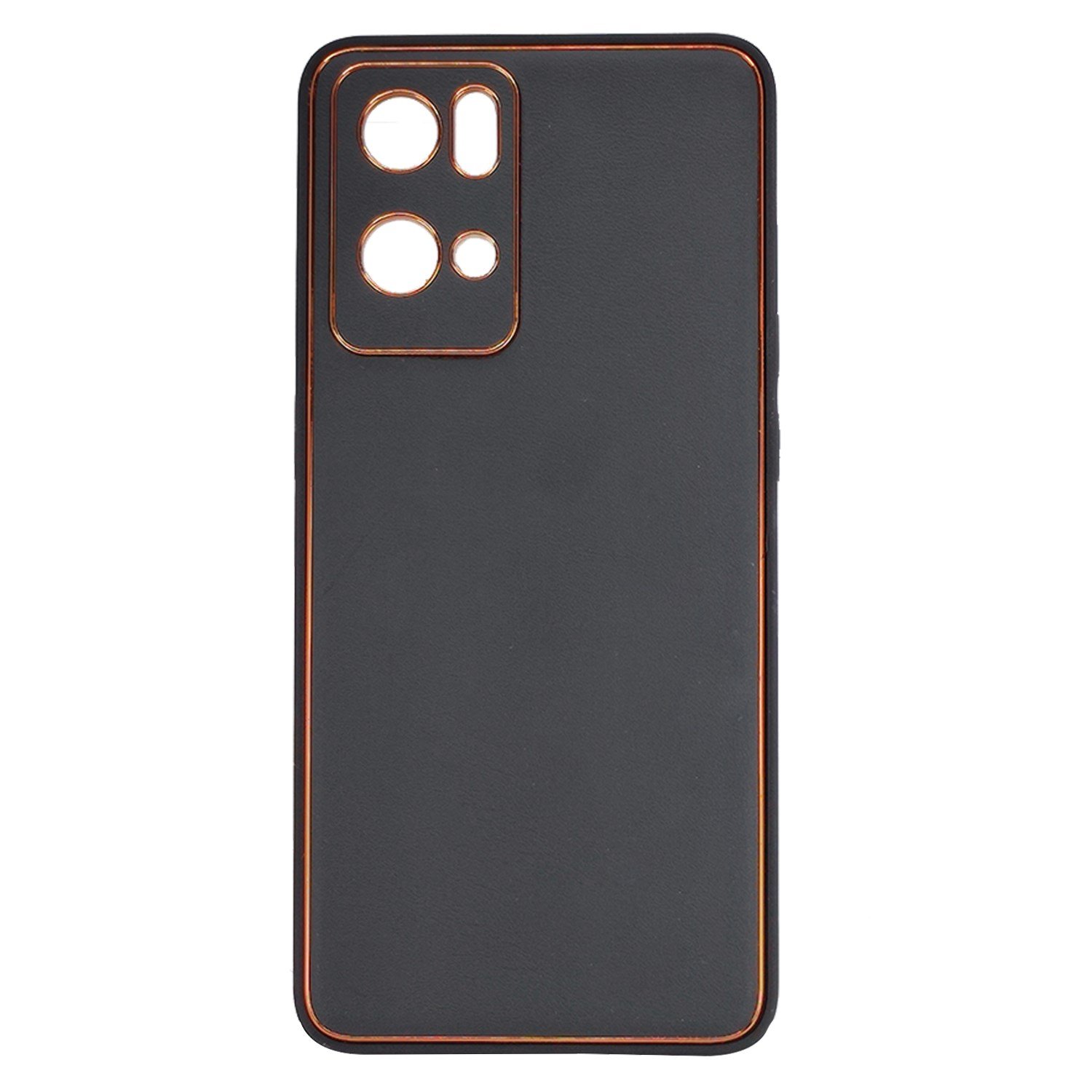 Nettech Oppo Reno 7 pro Uyumlu Coco Leather Seri Arka Koruma Kılıf NT-93638
