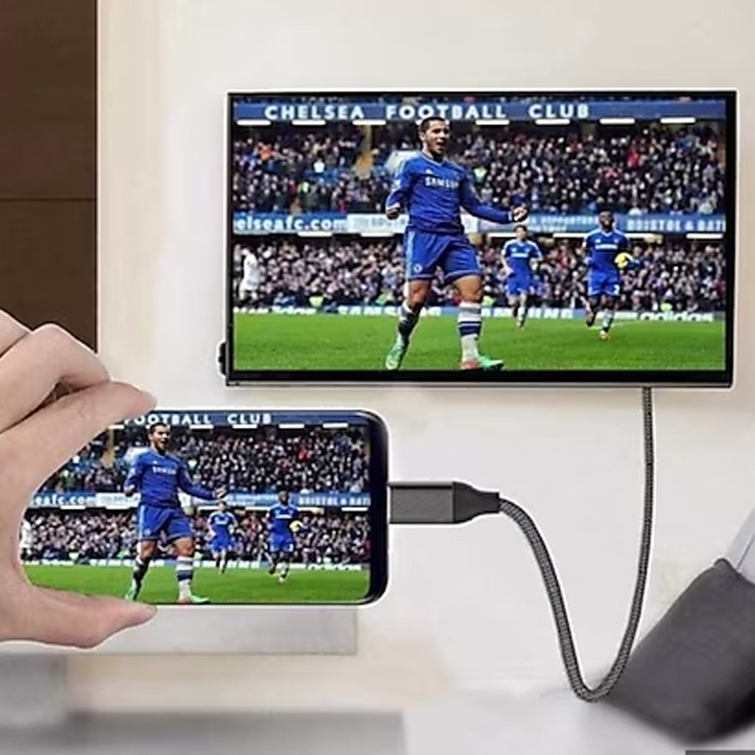 Nettech Plastik 200 Cm Micro + USB To Hdmi Kablo NT-14777