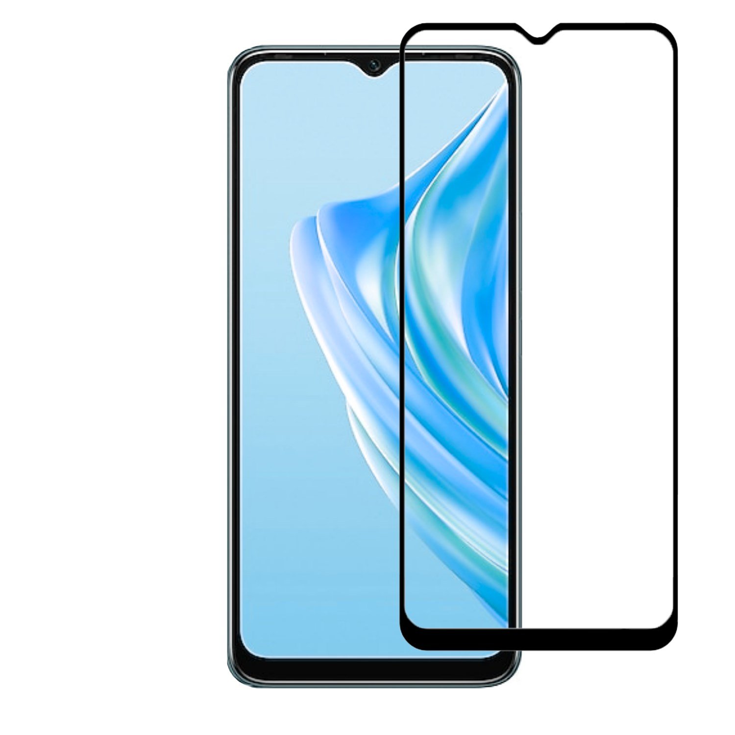 Nettech Realme 10 Uyumlu 5D Glas Full Cam Koruyucu NT-110710