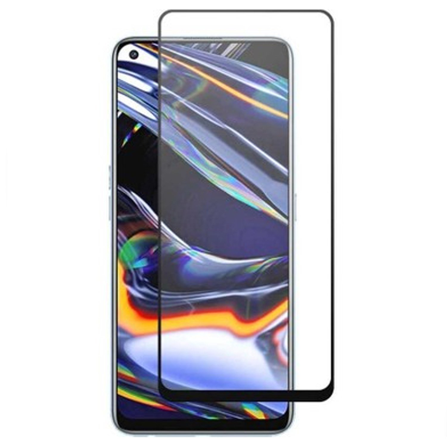Nettech Realme 8 PRO Uyumlu 5D Glas Full Cam Koruyucu NT-98512