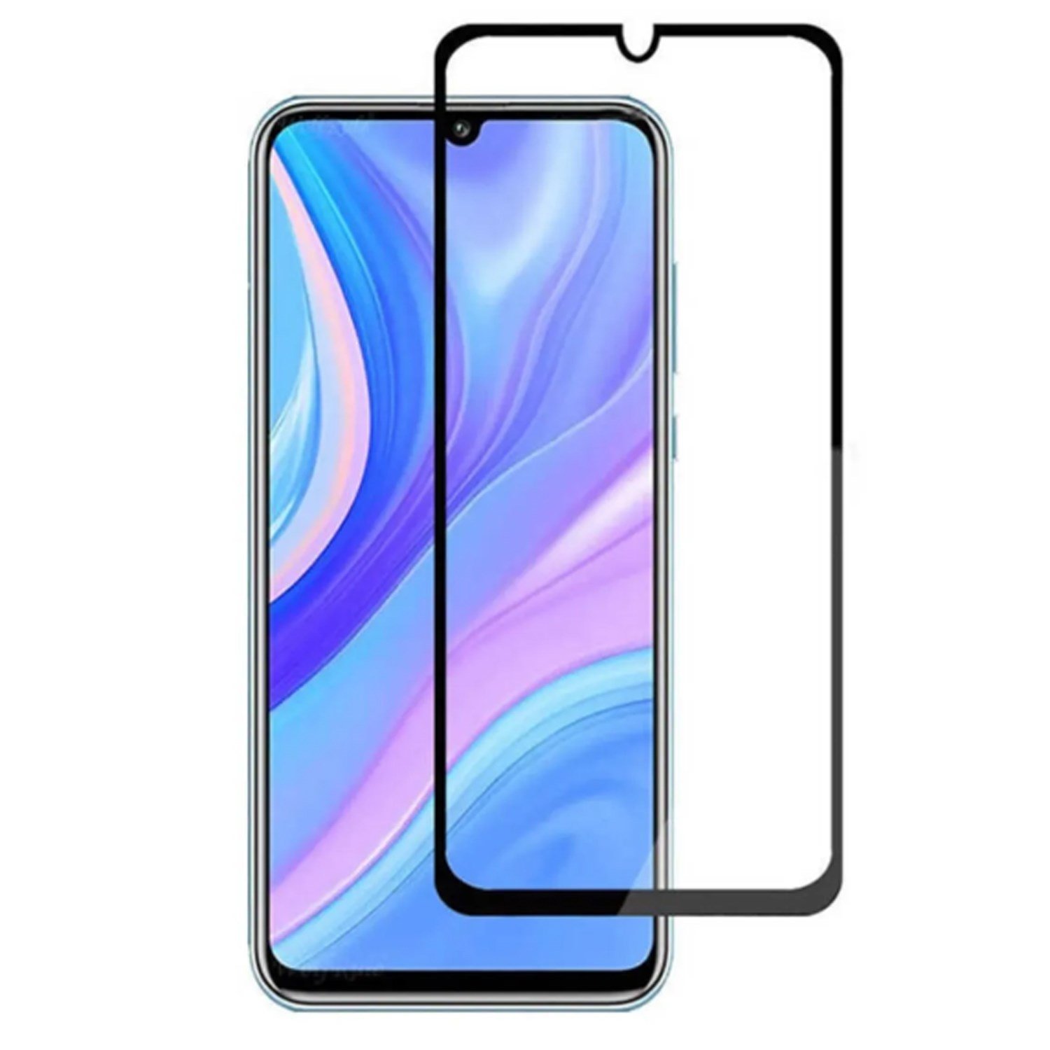 Nettech Realme C21Y Uyumlu 5D Glas Full Cam Koruyucu NT-98516