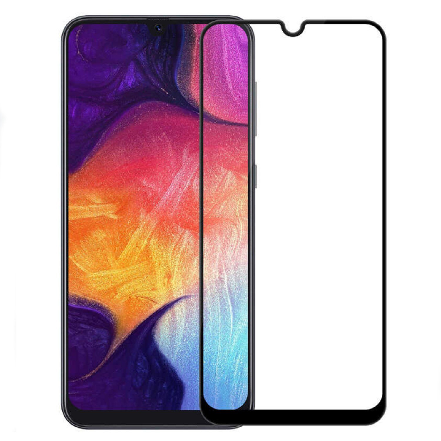 Nettech Realme C25 Uyumlu 5D Glas Full Cam Koruyucu NT-98560