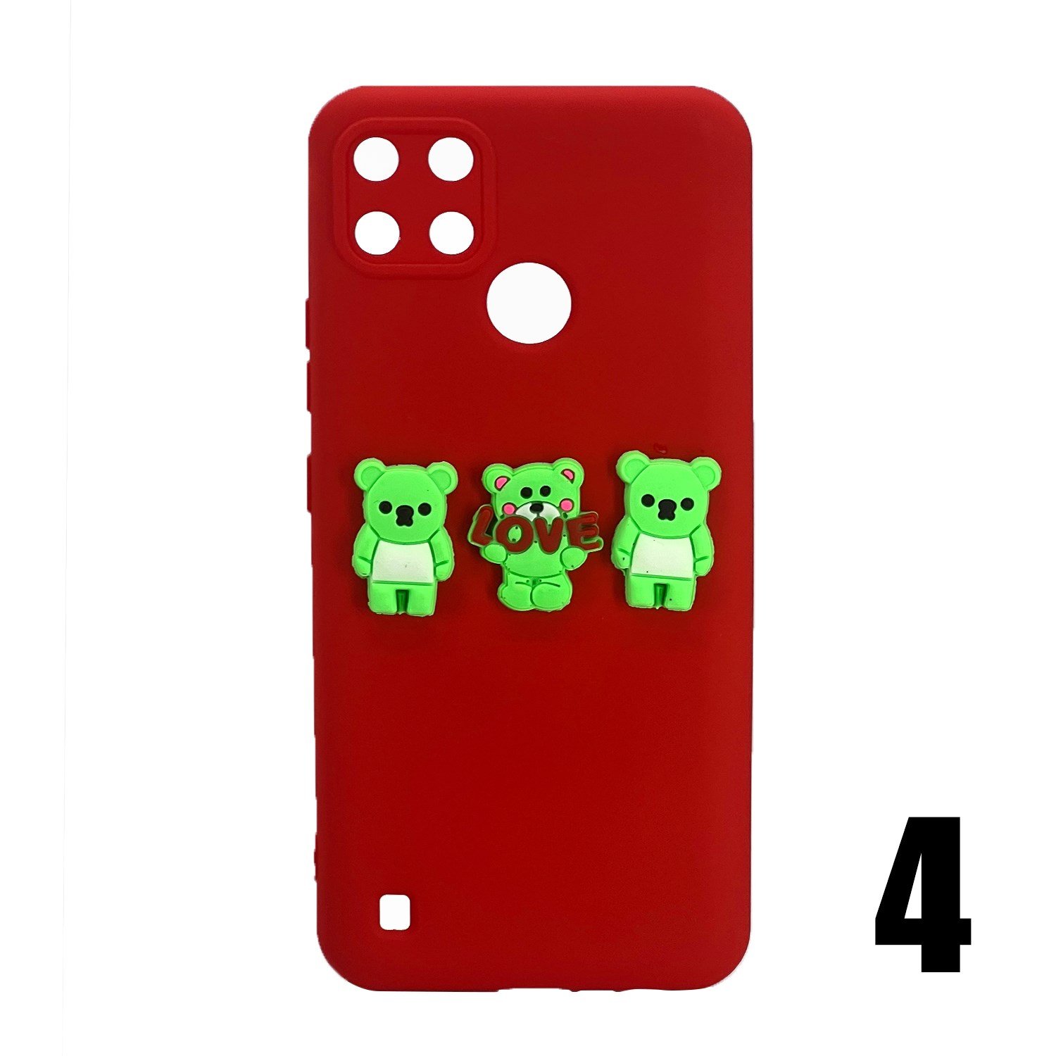 Nettech Realme C25Y Uyumlu Maskot Seri Arka Koruma Kılıf NT-106218