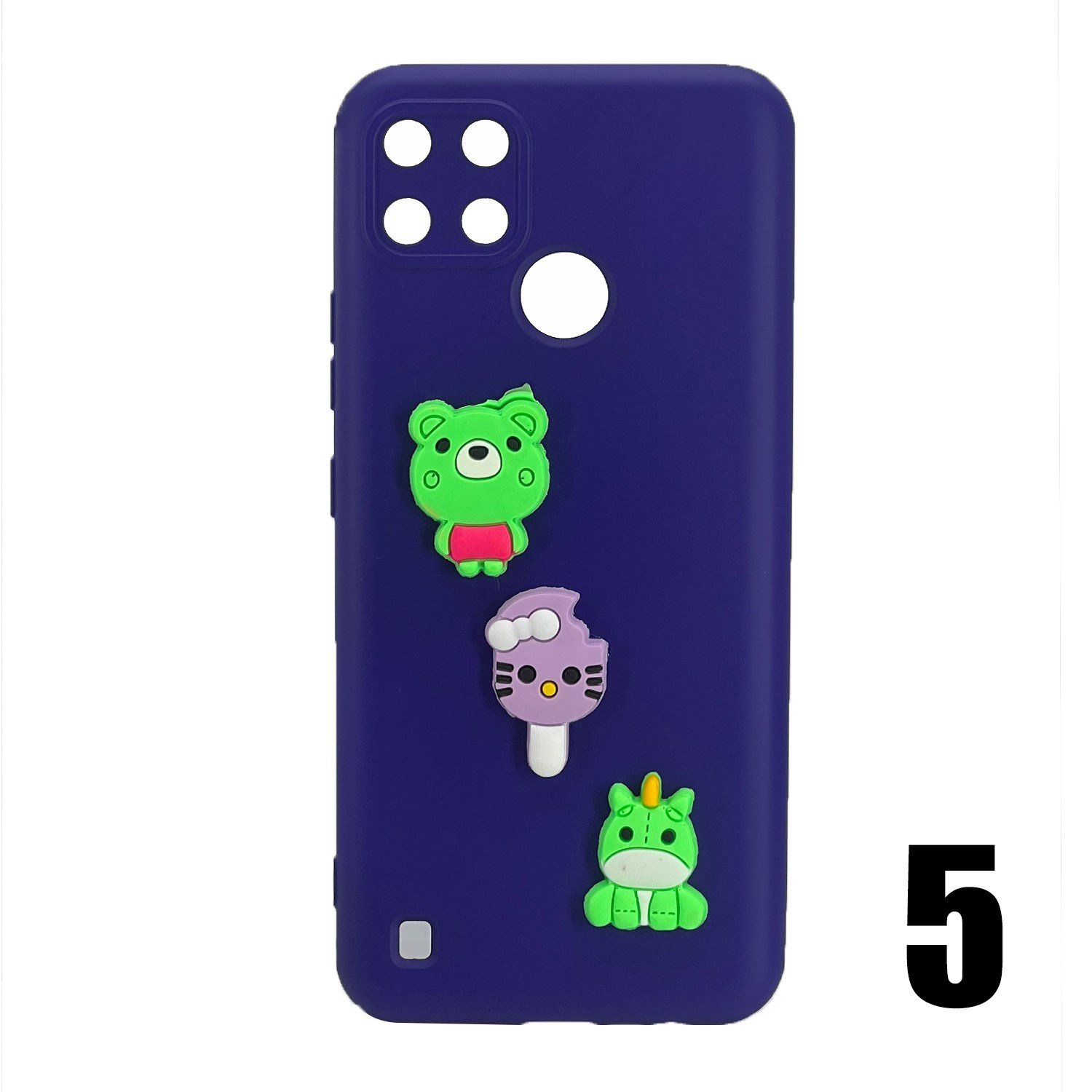 Nettech Realme C25Y Uyumlu Maskot Seri Arka Koruma Kılıf NT-106218