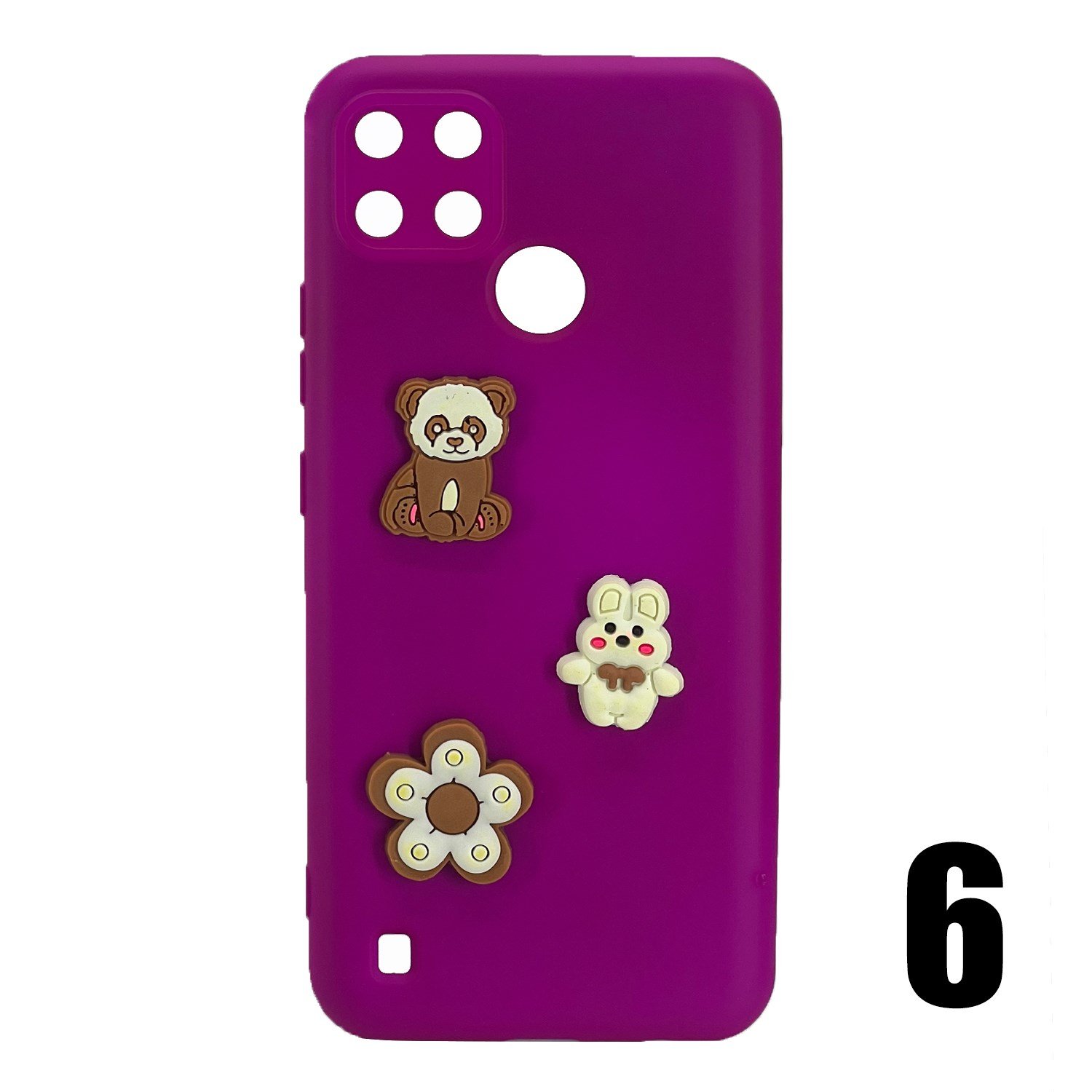 Nettech Realme C25Y Uyumlu Maskot Seri Arka Koruma Kılıf NT-106218