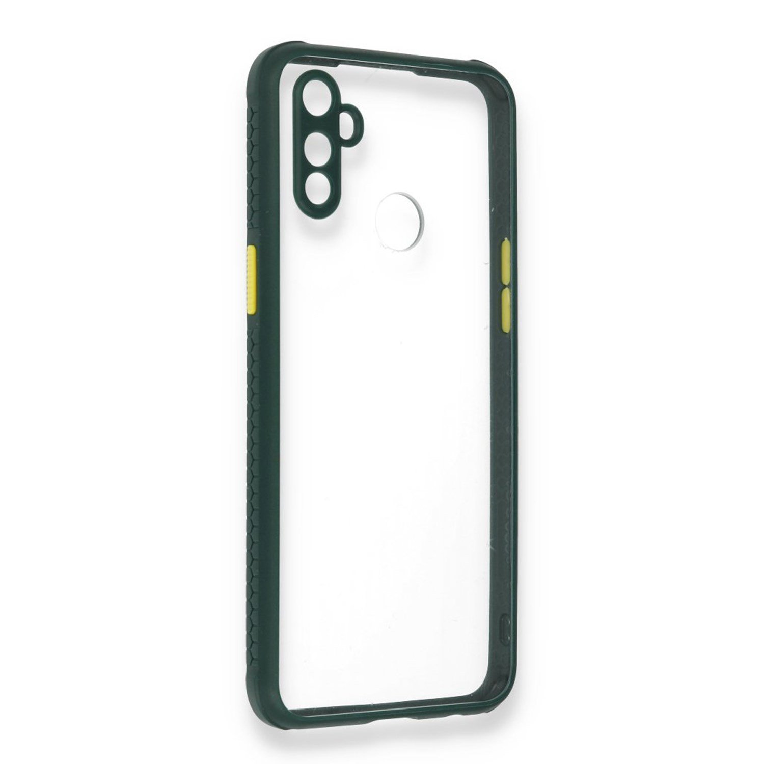 Nettech Realme C3 Uyumlu Kamera Lens Korumalı Arka Koruma Kılıf NT-85258