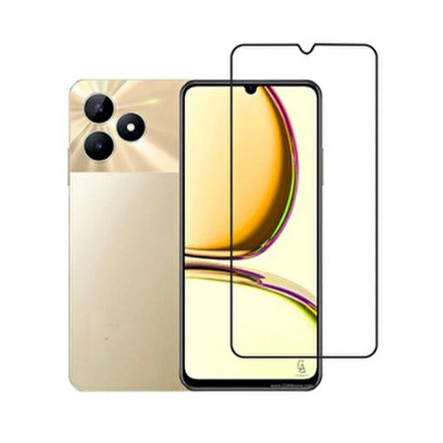 Nettech Realme C53 Uyumlu Ön Koruma Cam Ekran Koruyucu NT-105909