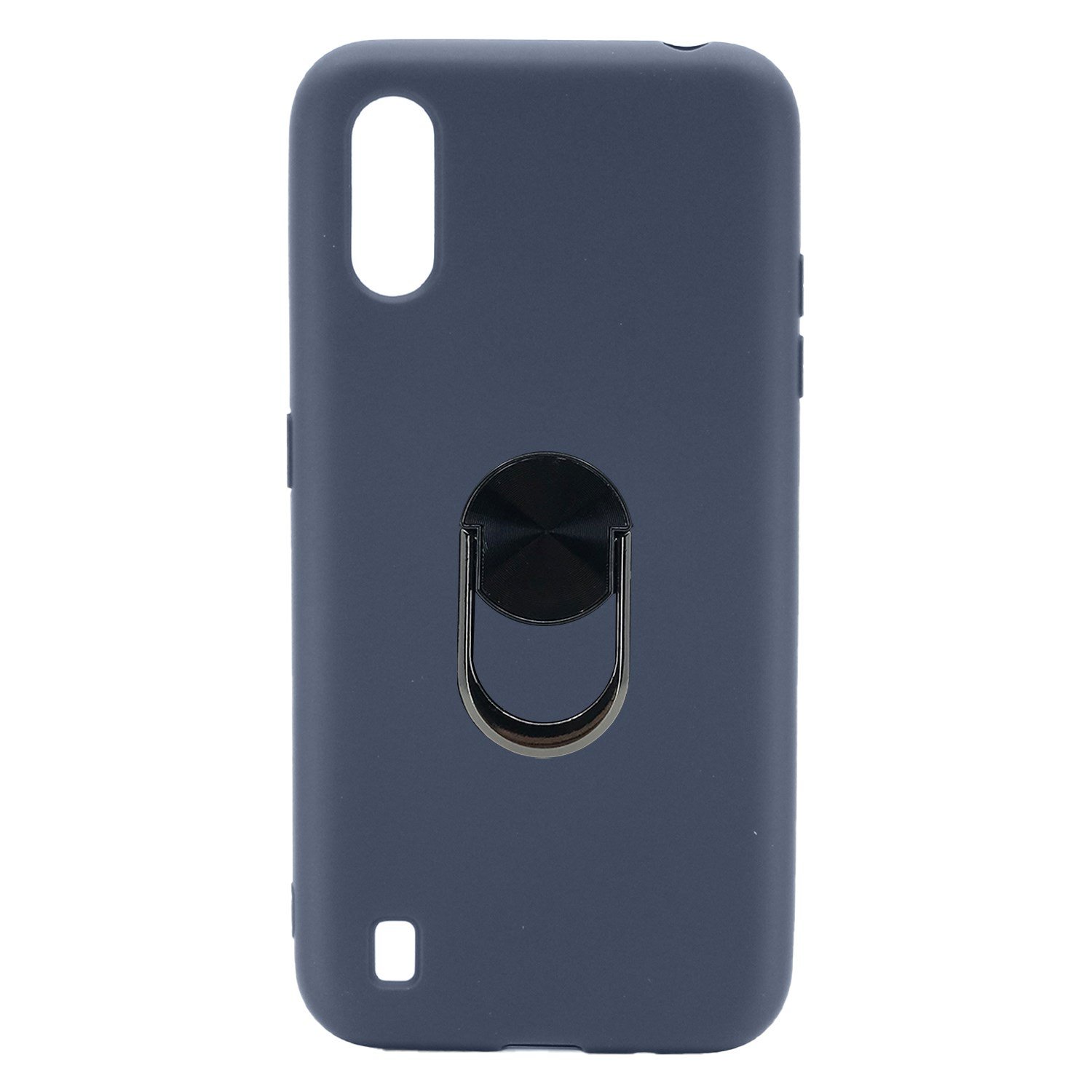 Nettech Samsung Galaxy A01 Uyumlu Leather Ring Nano Arka Koruma Kılıf NT-82912
