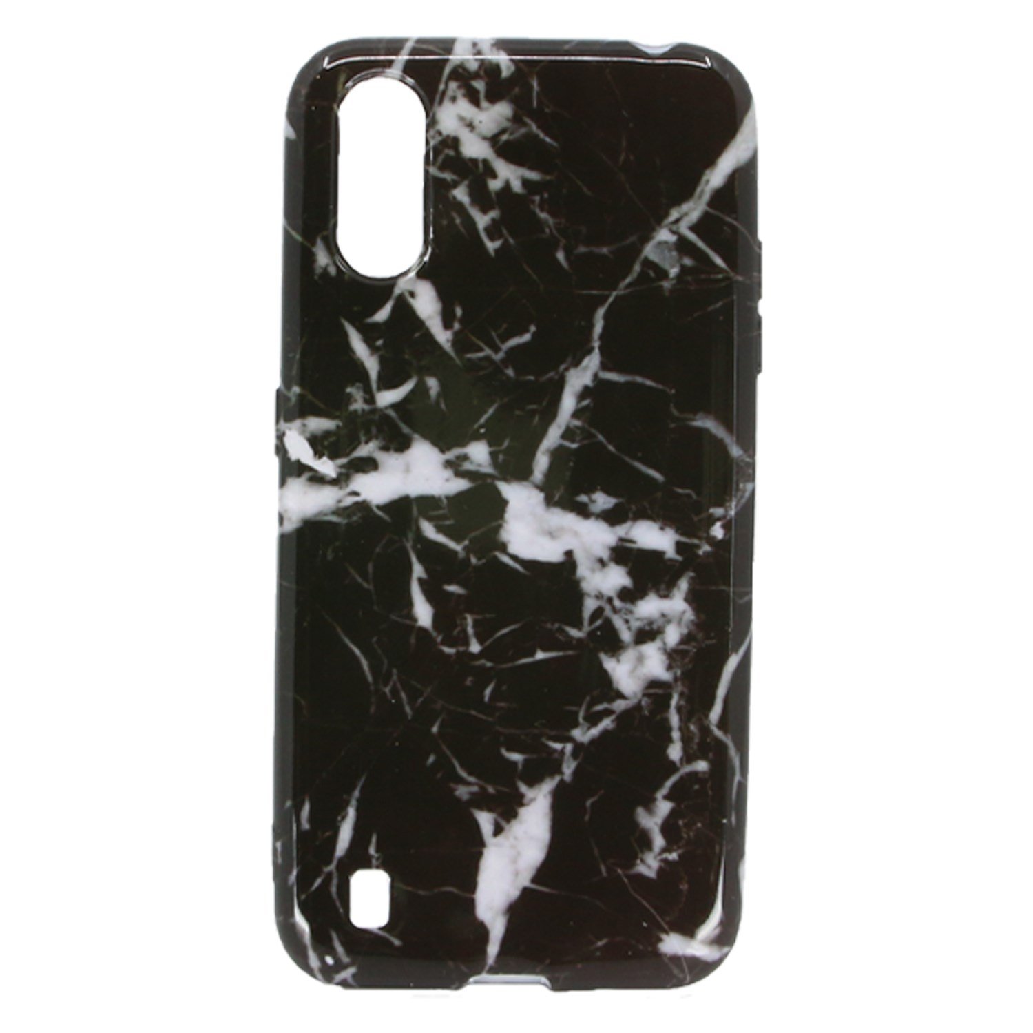 Nettech Samsung Galaxy A01 Uyumlu Mermer Desenli Arka Koruma Kılıf NT-79112