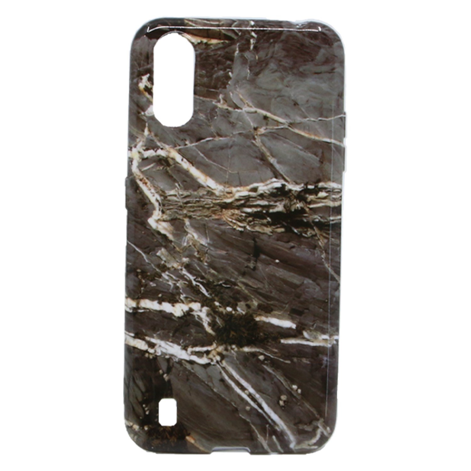 Nettech Samsung Galaxy A01 Uyumlu Mermer Desenli Arka Koruma Kılıf NT-79112