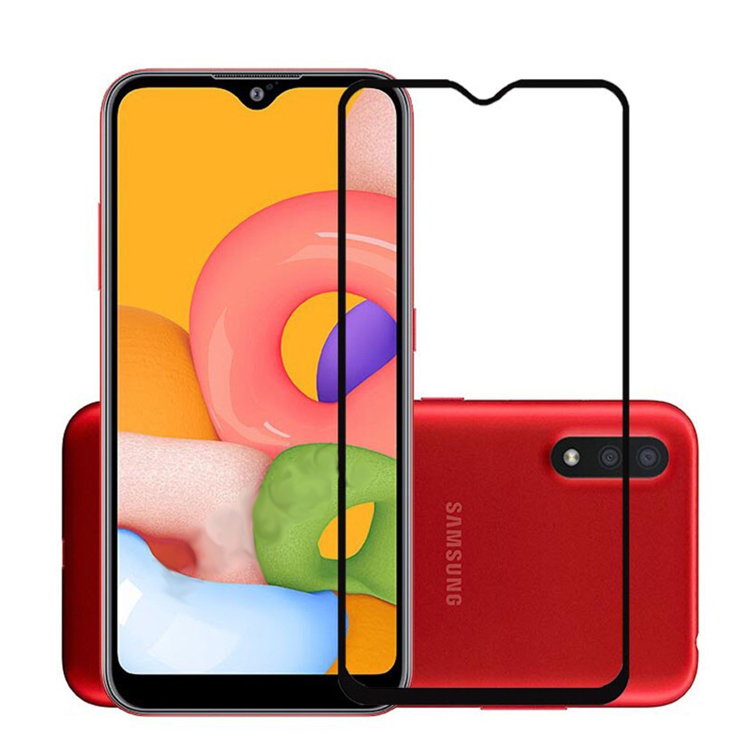 Nettech Samsung Galaxy A01 Uyumlu Ön Koruma Mat Seramik Nano Ekran Koruyucu NT-88573
