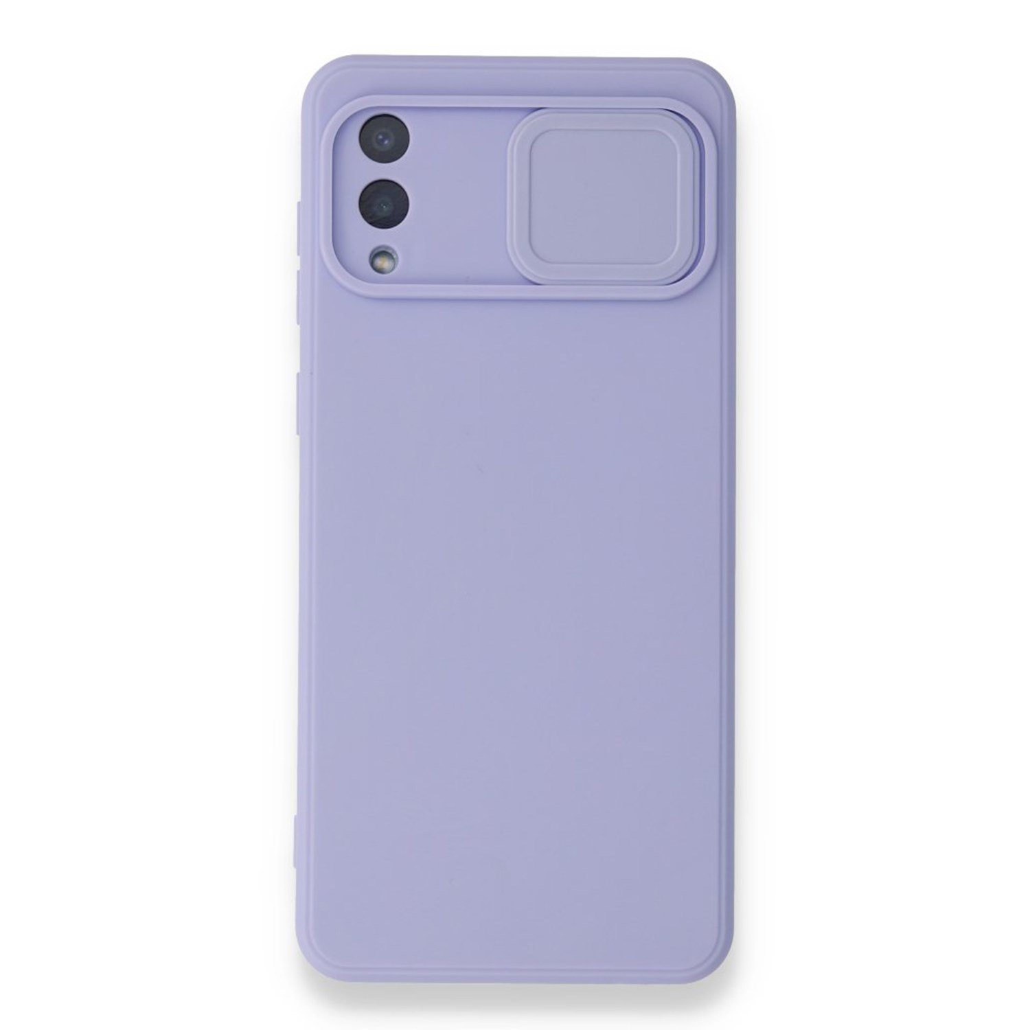 Nettech Samsung Galaxy A02 Uyumlu Kızaklı Kamera Korumalı Arka Koruma Kılıf NT-87130
