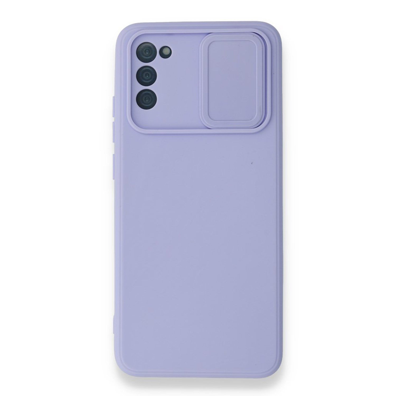 Nettech Samsung Galaxy A02S Uyumlu Kızaklı Kamera Korumalı Arka Koruma Kılıf NT-87197