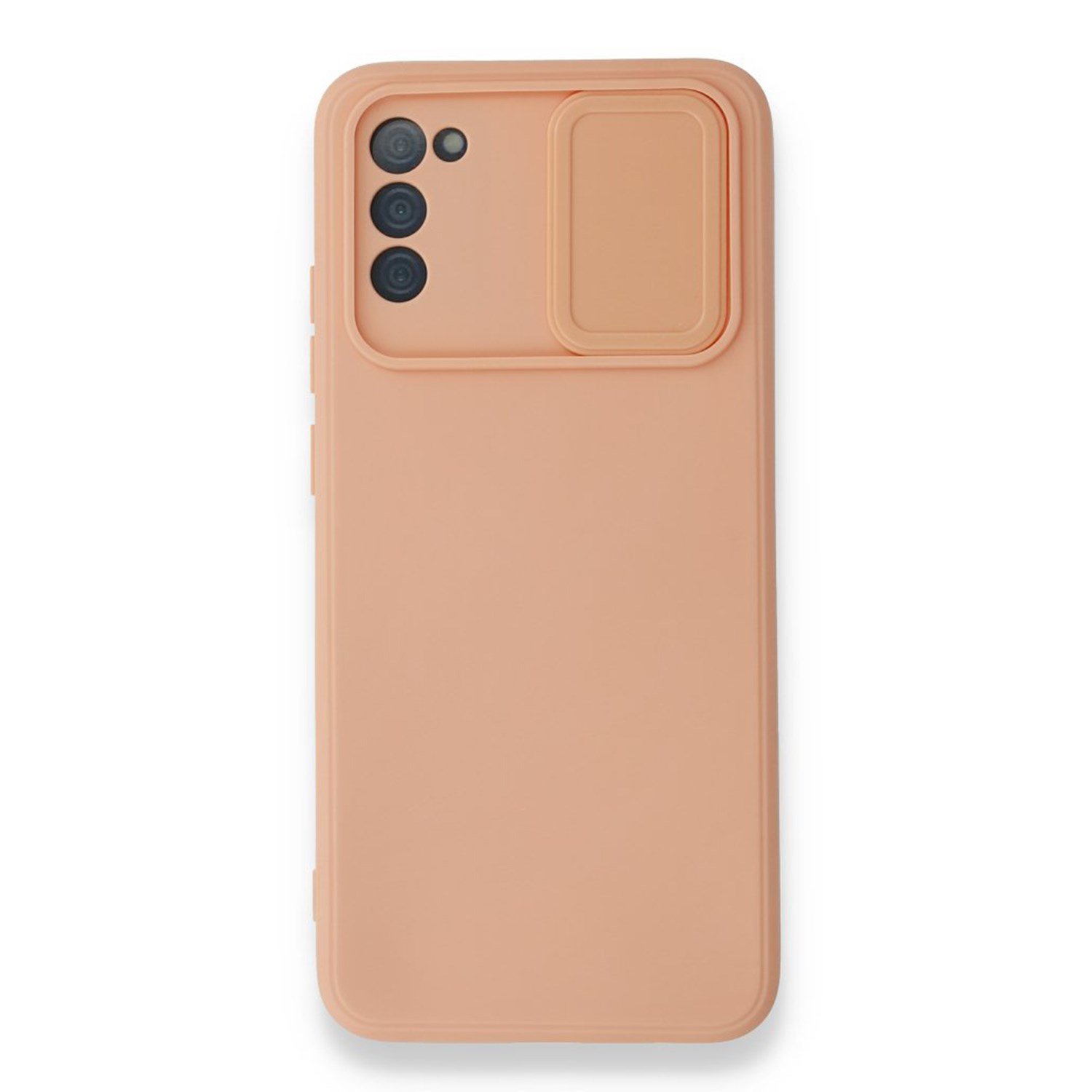 Nettech Samsung Galaxy A02S Uyumlu Kızaklı Kamera Korumalı Arka Koruma Kılıf NT-87197