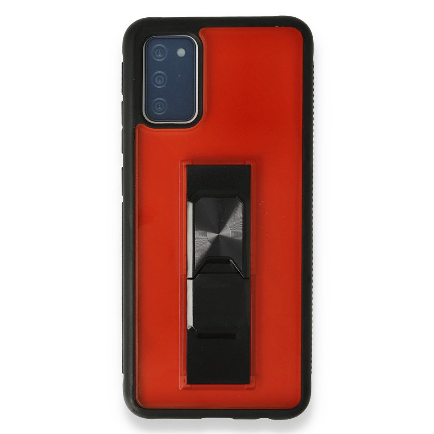 Nettech Samsung Galaxy A02S Uyumlu MicroCase Mıknatıs Yüzüklü Arka Koruma Kılıf NT-86945