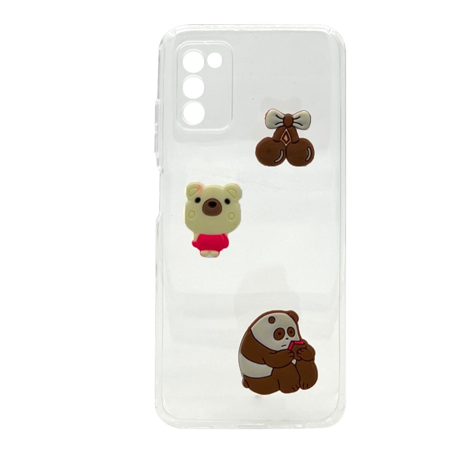 Nettech Samsung Galaxy A03S Uyumlu Maskot Seri Arka Koruma Kılıf NT-106172
