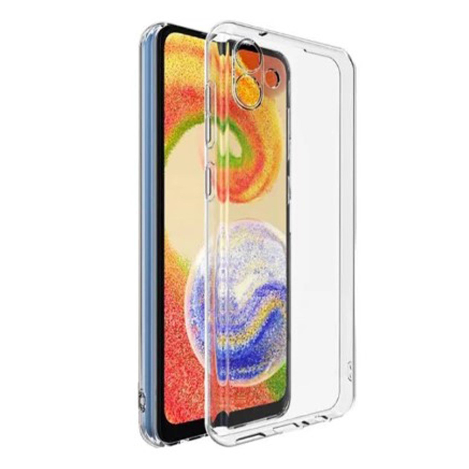 Nettech Samsung Galaxy A04E Uyumlu Lüx Seri Kamera Korumalı Arka Koruma Kılıf NT-101879