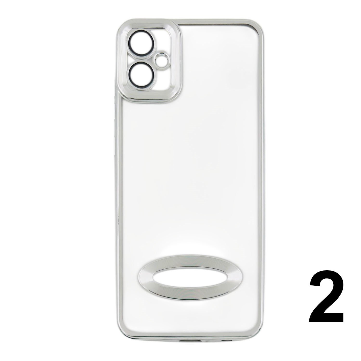 Nettech Samsung Galaxy A05 Uyumlu Round Silikon Seri Arka Koruma Kılıf NT-106883